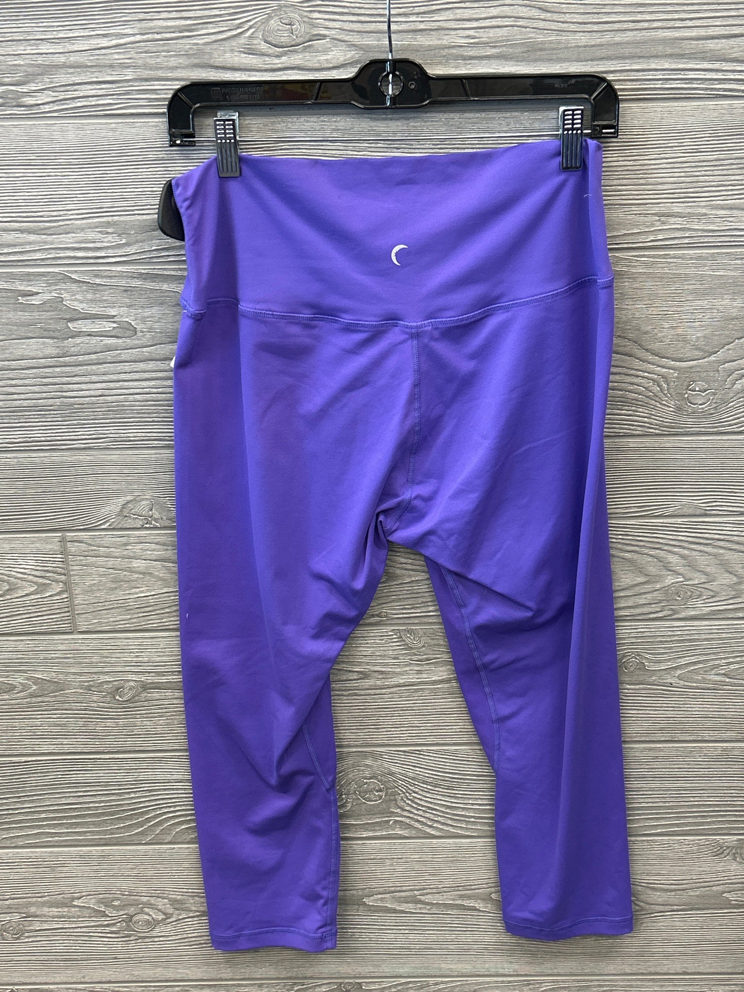 Athletic Capris By Zyia In Purple, Size: Xl