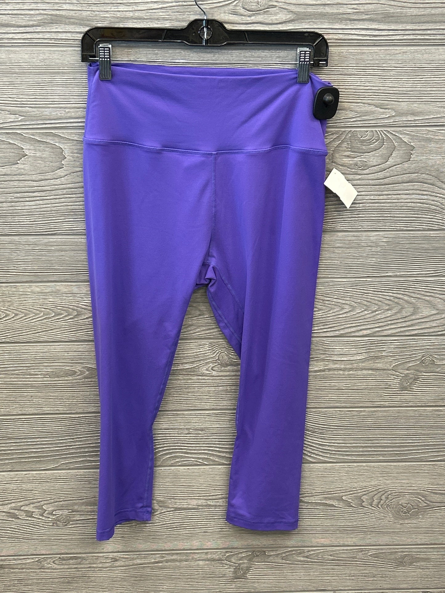 Athletic Capris By Zyia In Purple, Size: Xl