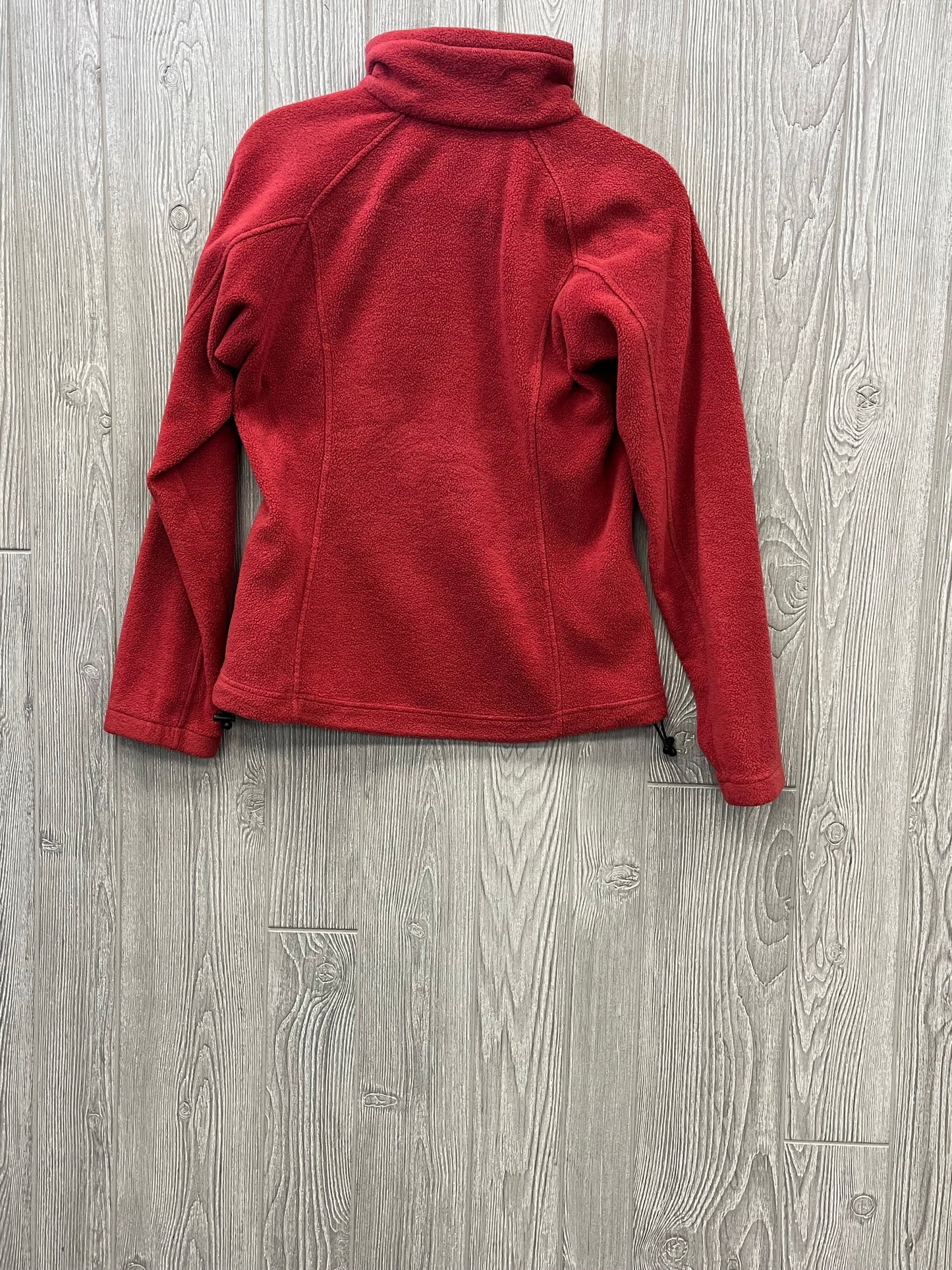 Jacket Fleece By Columbia In Red, Size: M