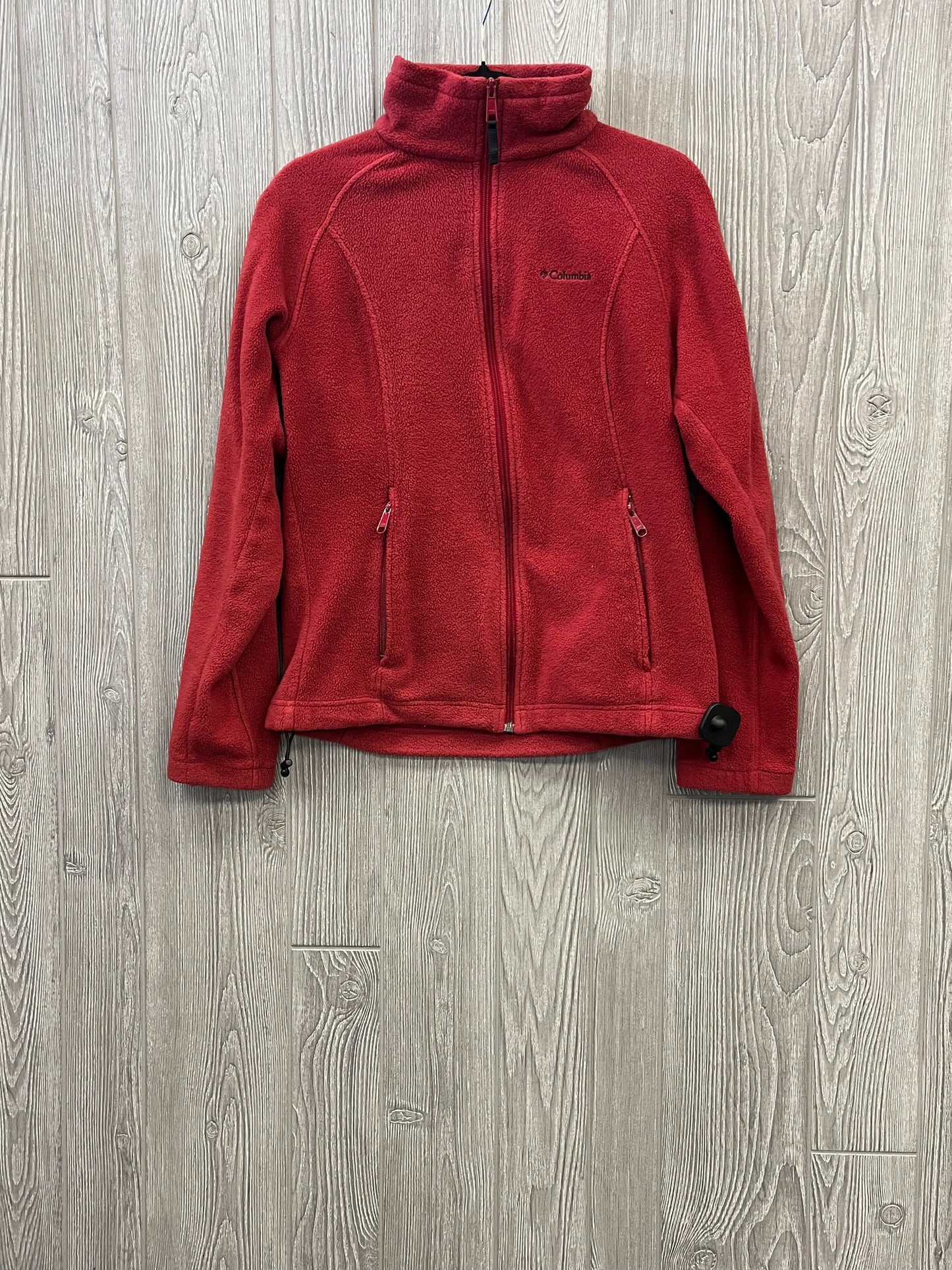 Jacket Fleece By Columbia In Red, Size: M