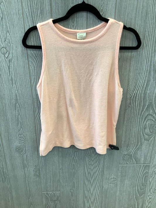 Top Sleeveless By A New Day In Pink, Size: S