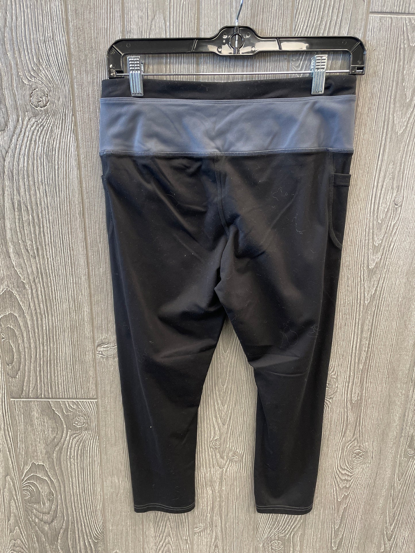 Athletic Capris By Avia In Black, Size: L