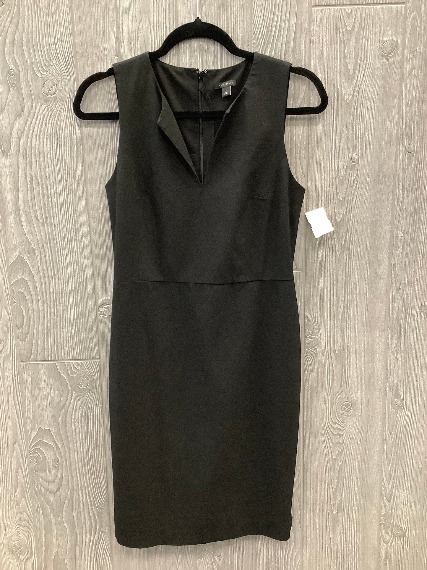 Dress Work By Ann Taylor In Black, Size: Xs