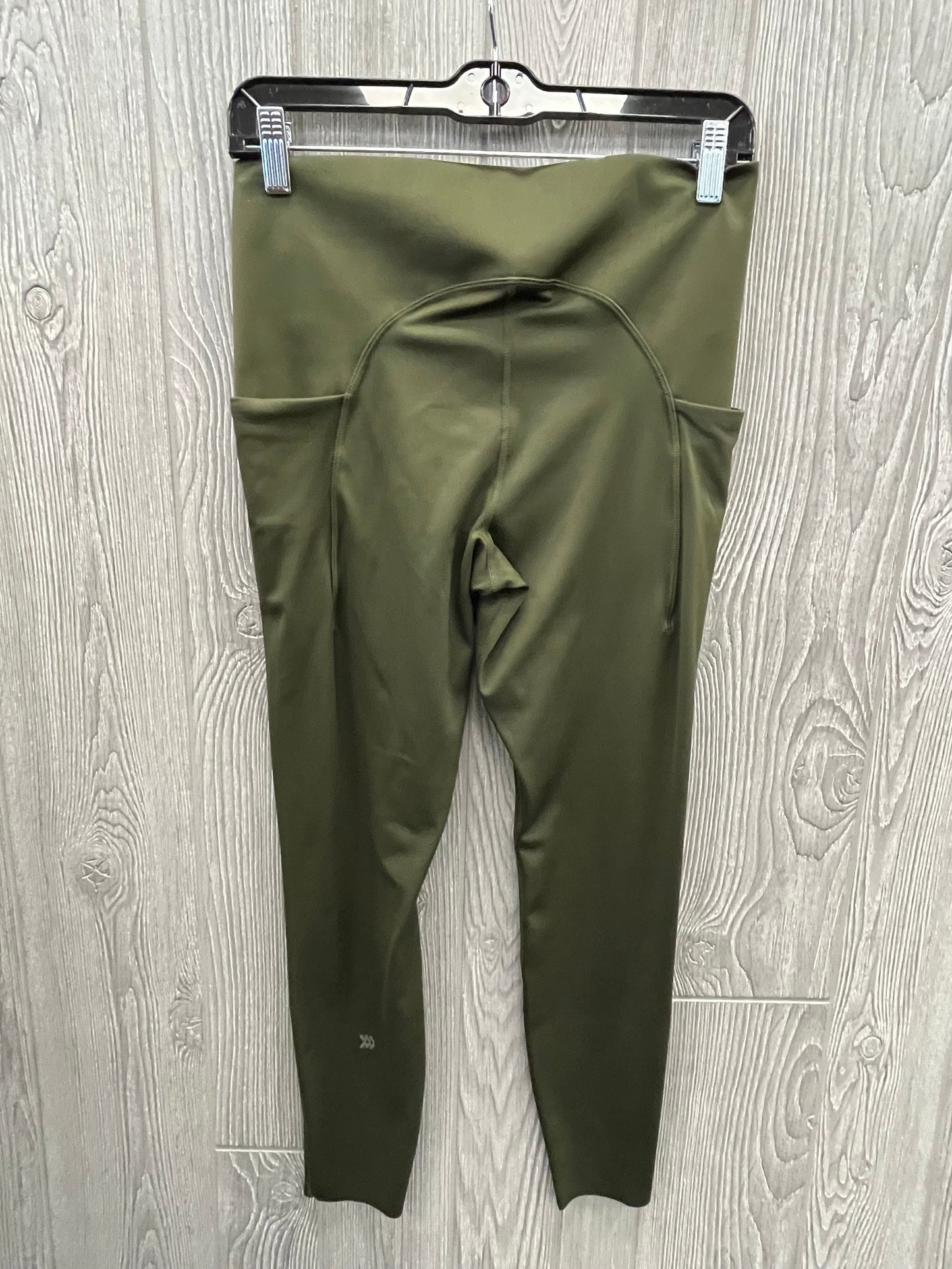 Athletic Leggings By All In Motion In Green, Size: M