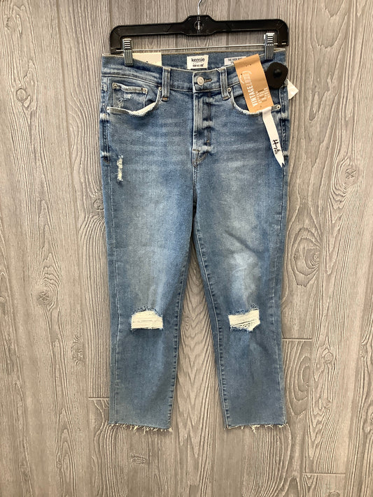 Jeans Straight By Kensie In Blue Denim, Size: 8