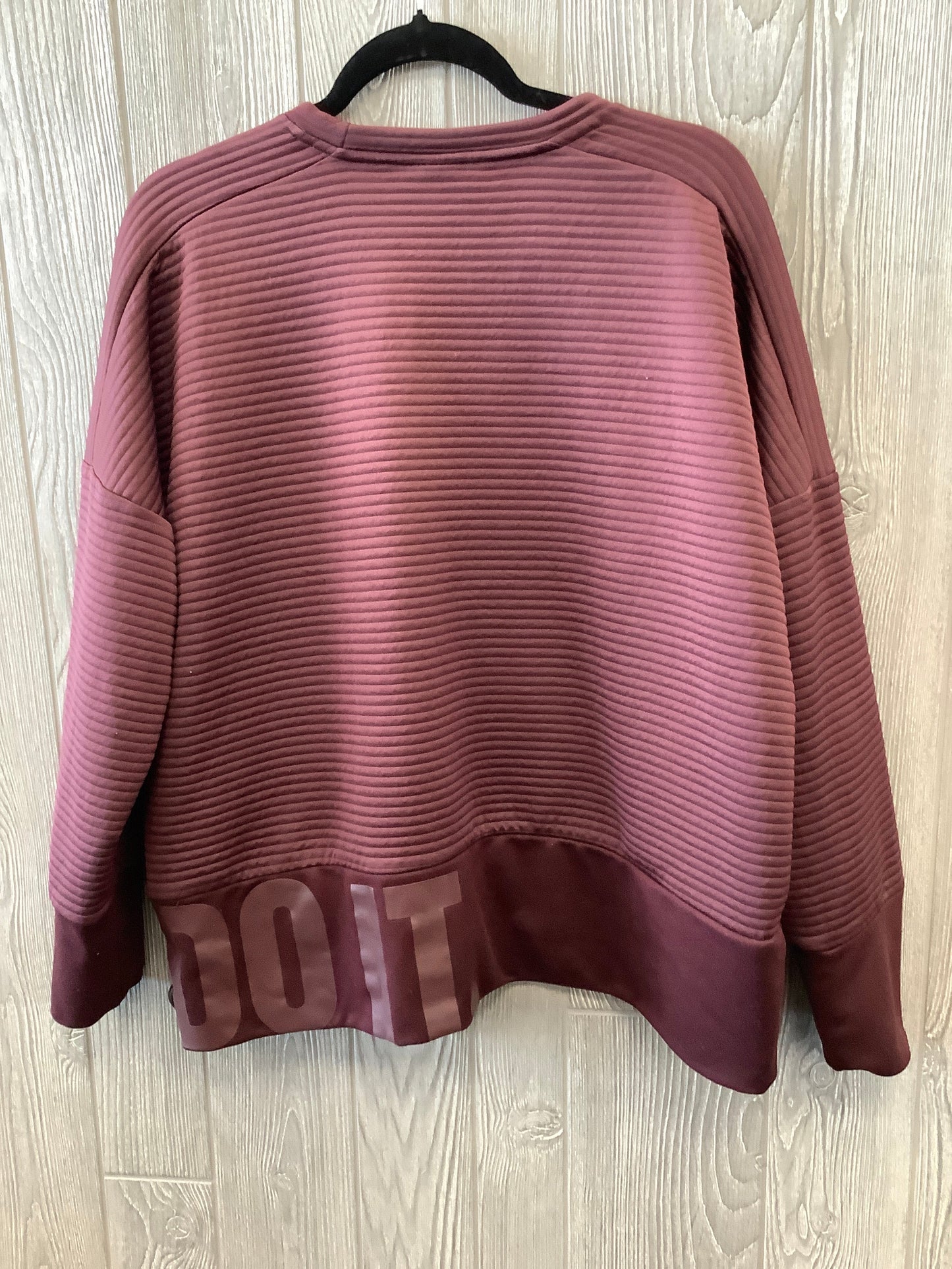 Athletic Sweatshirt Crewneck By Nike Apparel In Red, Size: Xl