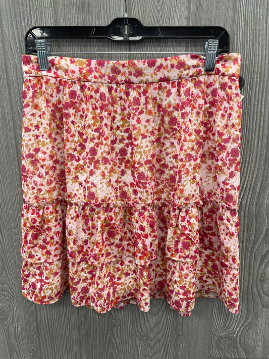 Skirt Midi By J. Crew In Floral Print, Size: 4