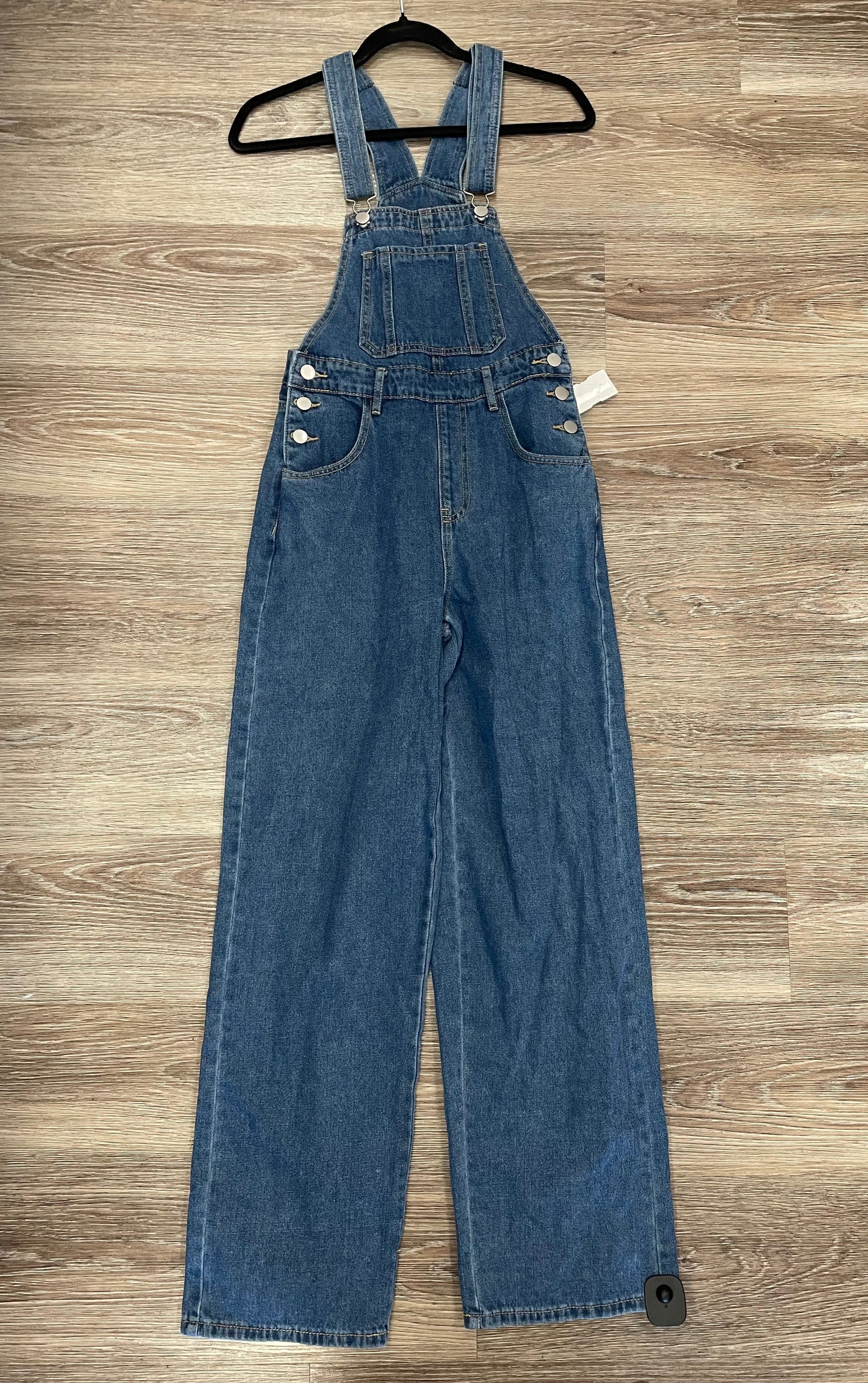 Overalls By Shein In Blue Denim, Size: Xs