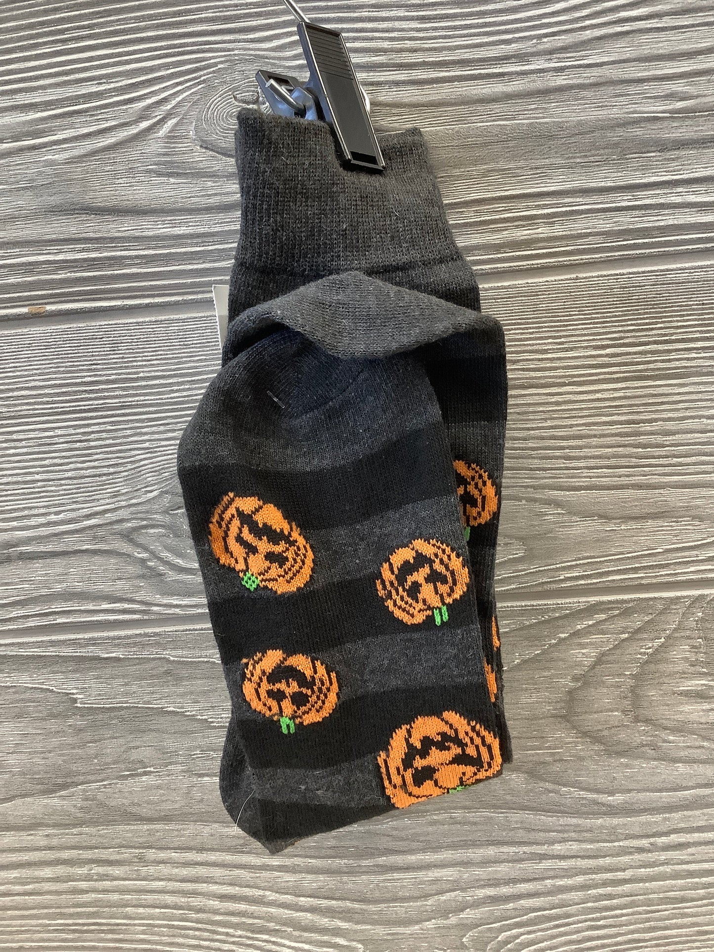 Socks By Clothes Mentor In Black & Orange