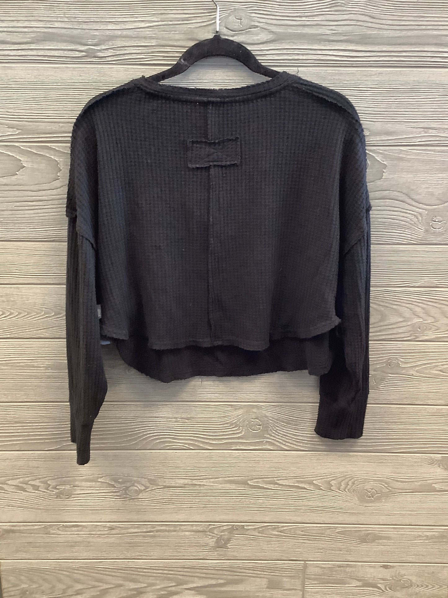 Top Long Sleeve By Joy Lab In Black, Size: M