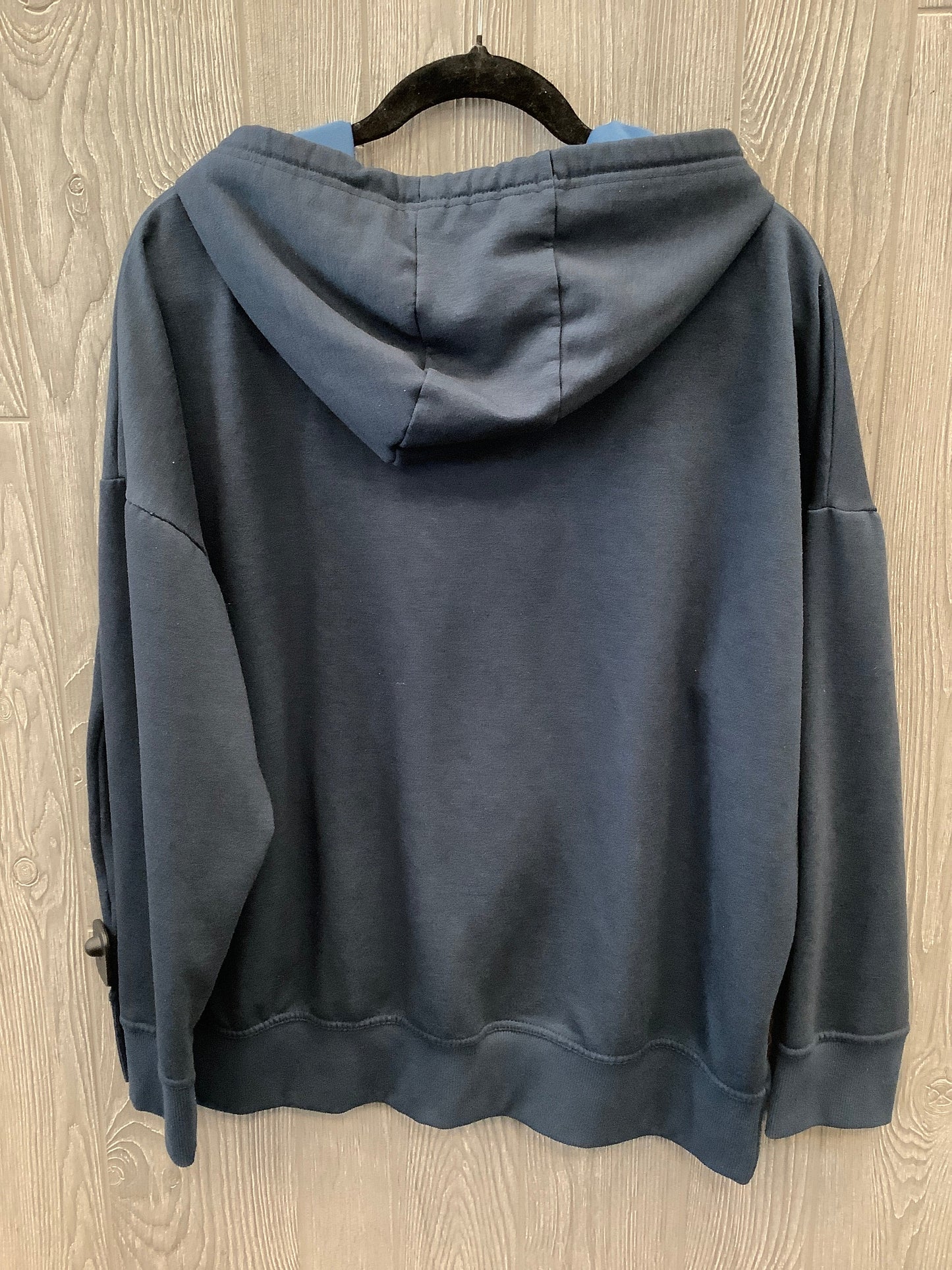 Athletic Sweatshirt Hoodie By Athletic Works In Navy, Size: Xl