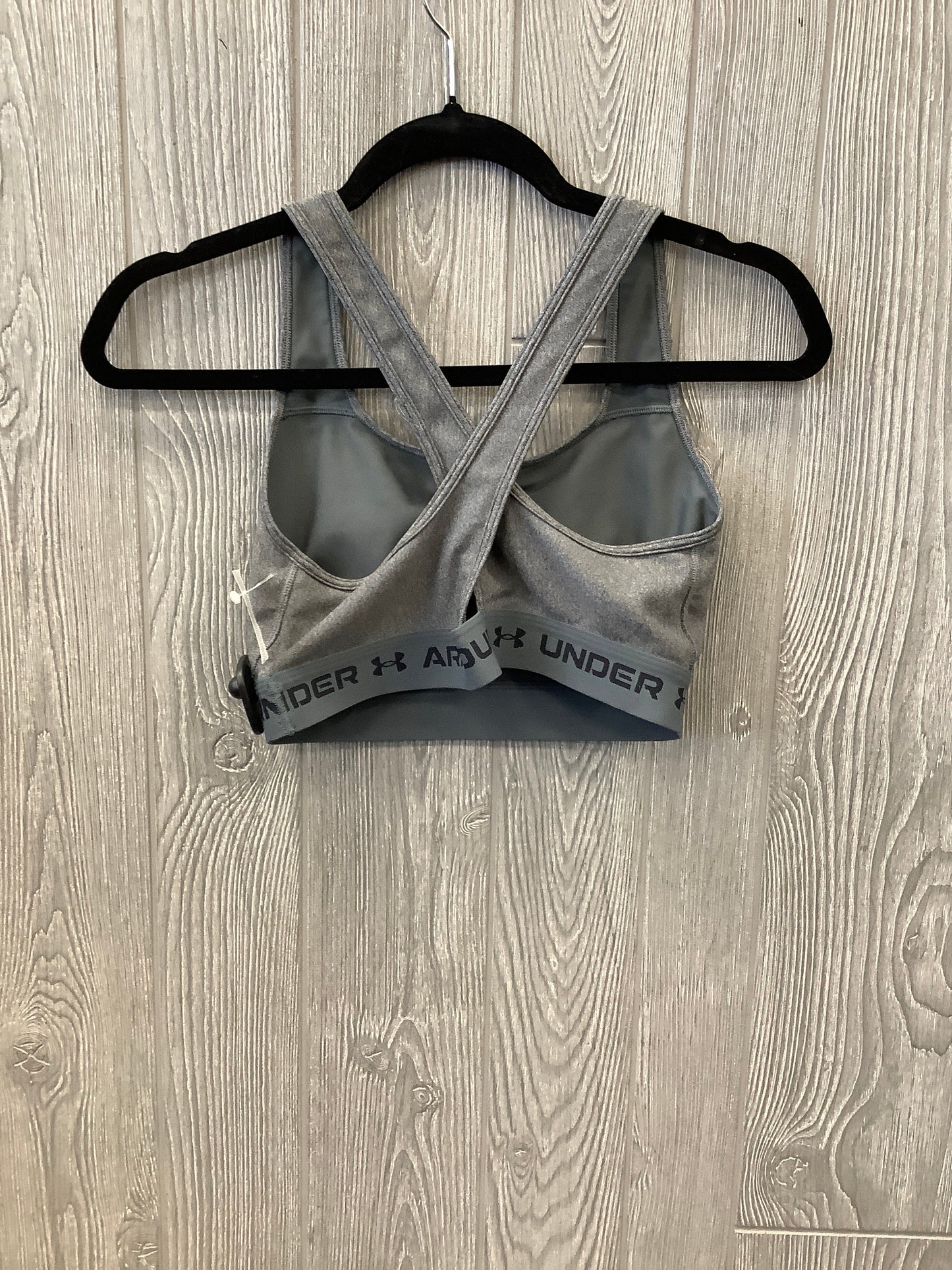 Athletic Bra By Under Armour In Grey, Size: L