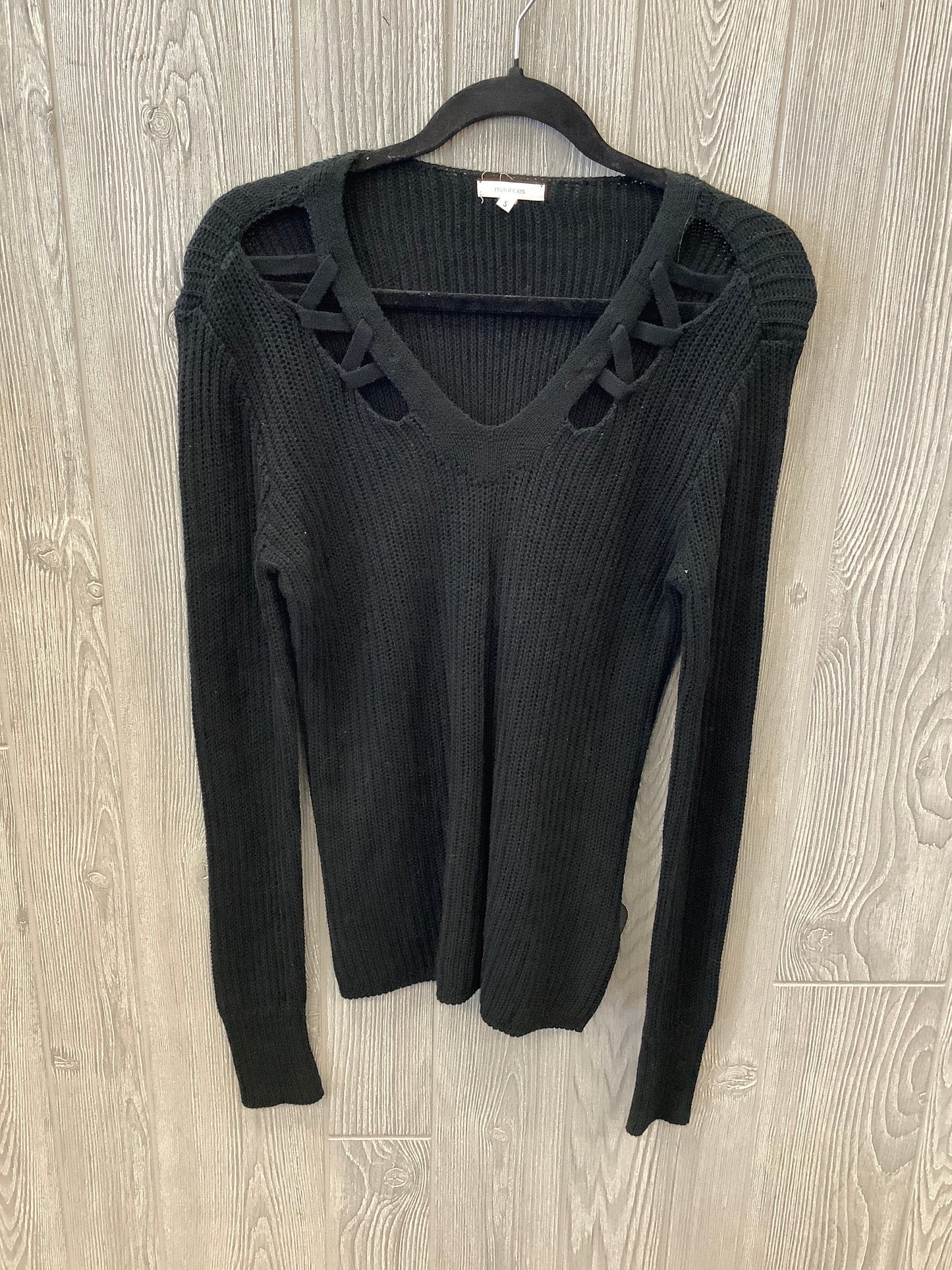 Sweater By Maurices In Black, Size: S