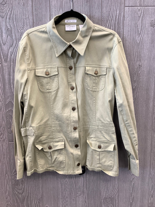 Jacket Other By Villager By Liz Claiborne In Green, Size: 1x