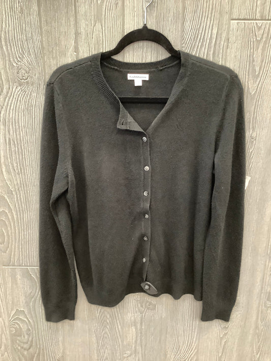 Cardigan By Croft And Barrow In Black, Size: M