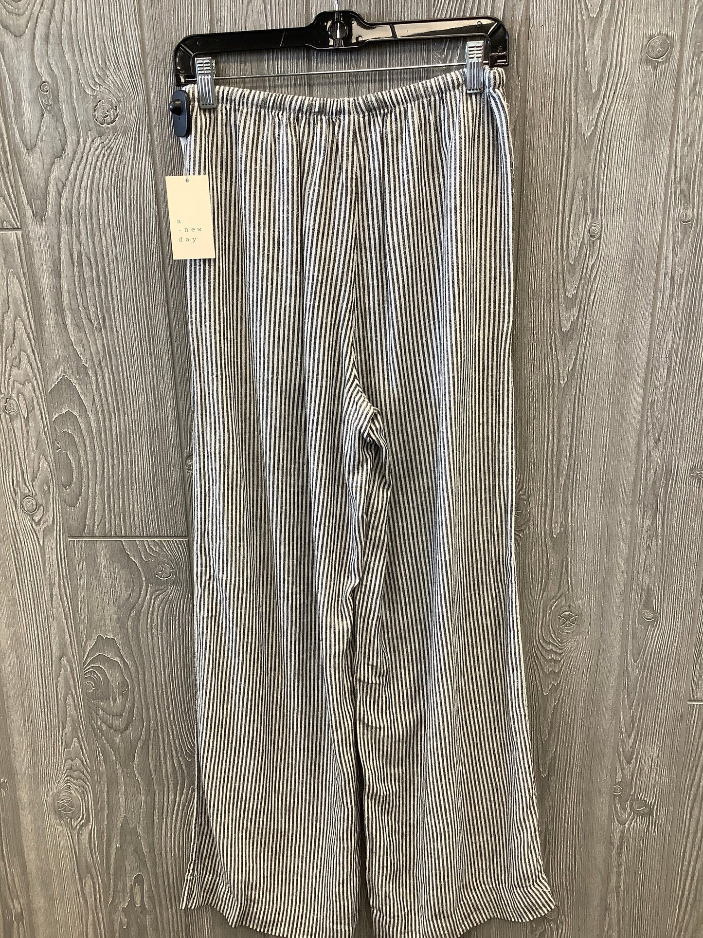 Pants Lounge By A New Day In Striped Pattern, Size: S