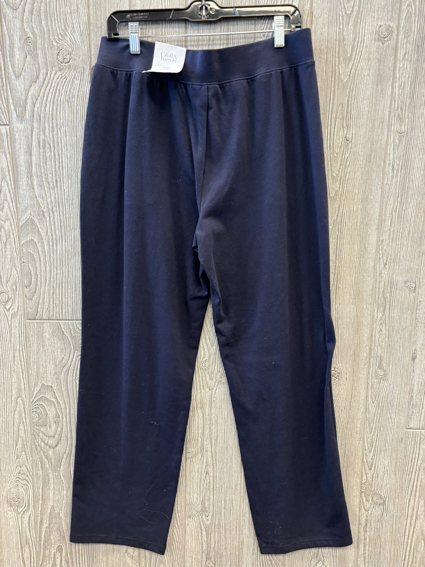 Pants Lounge By Croft And Barrow In Navy, Size: M