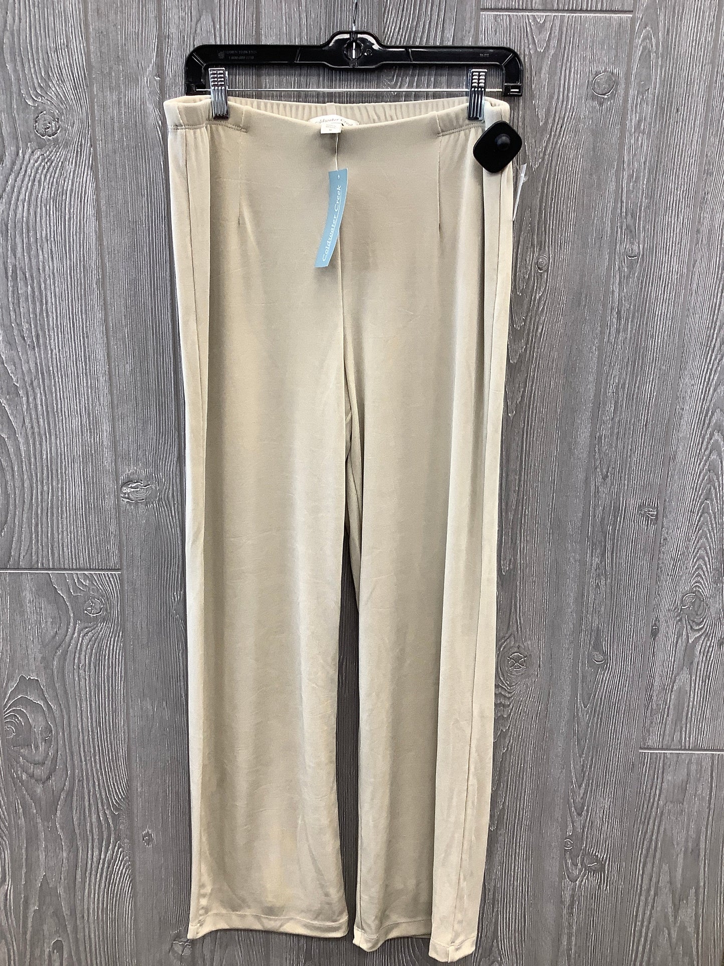 Pants Lounge By Coldwater Creek In Tan, Size: M