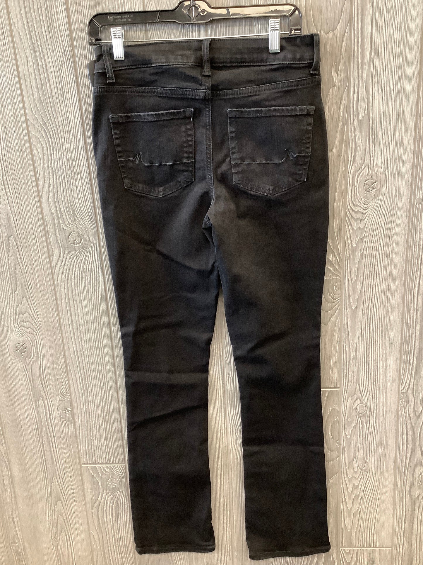 Jeans Straight By Maurices In Black Denim, Size: 4