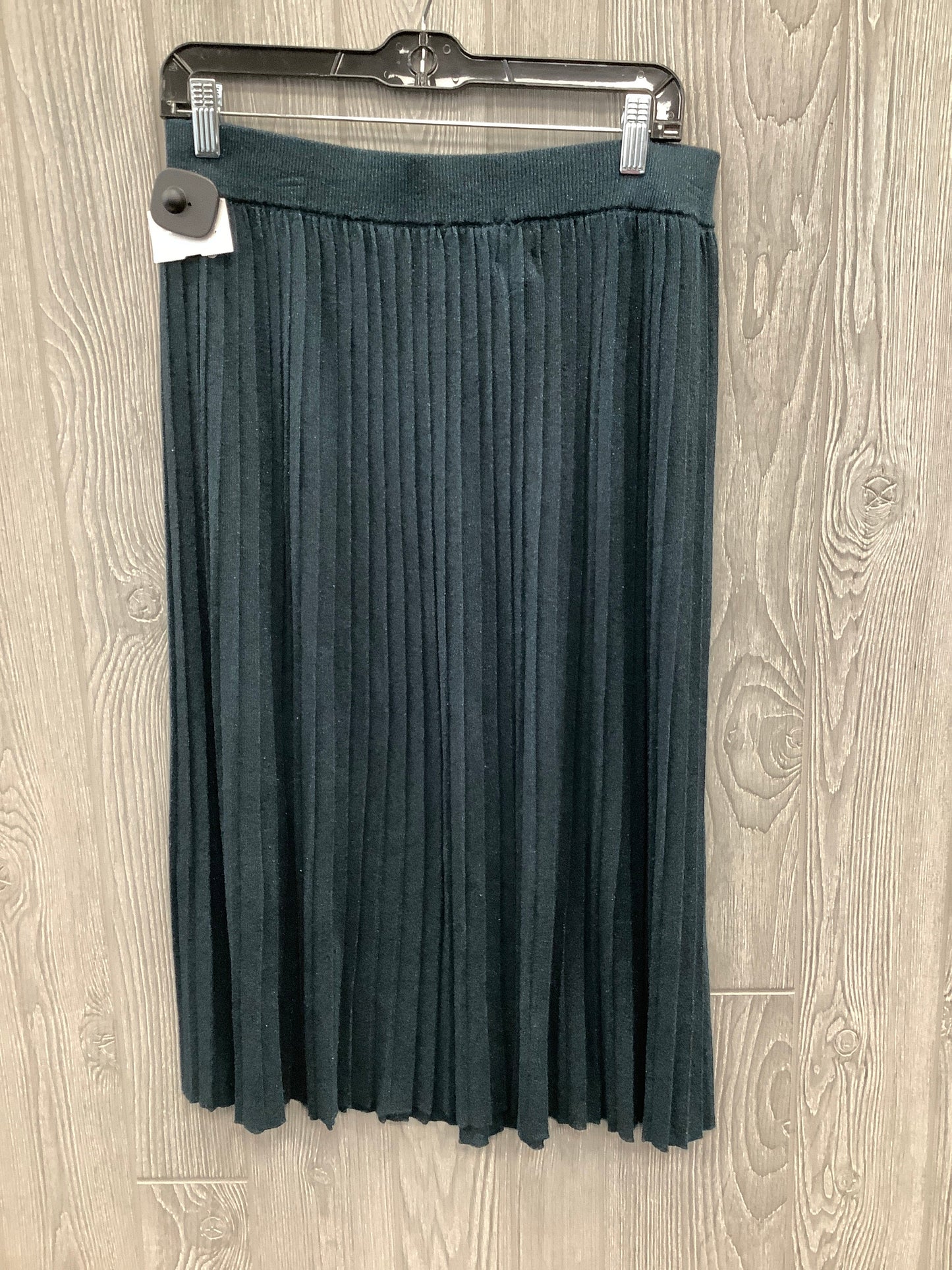 Skirt Midi By H&m In Green, Size: 8