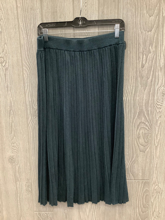 Skirt Midi By H&m In Green, Size: 8