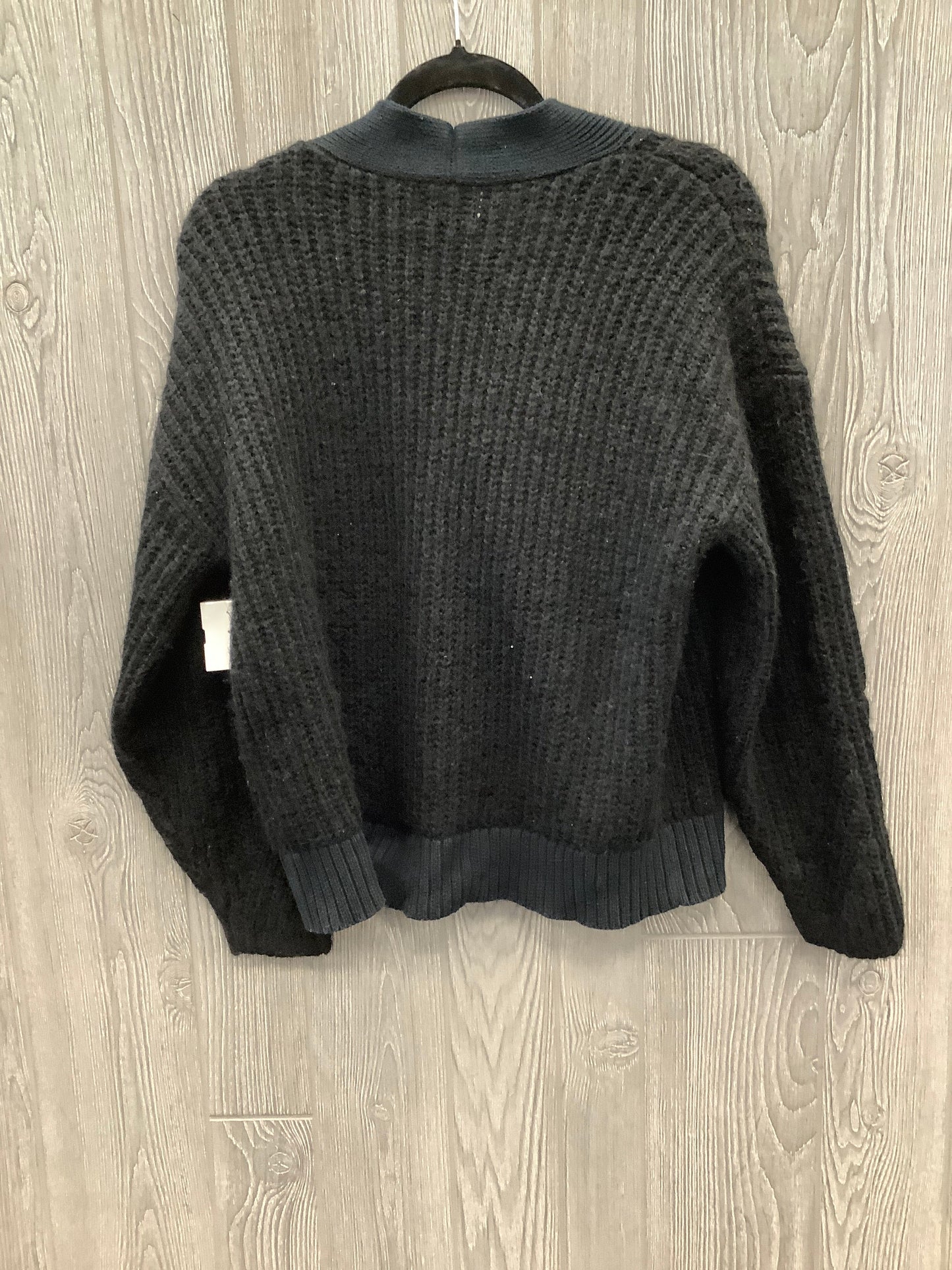 Sweater Cardigan By Old Navy In Black, Size: M