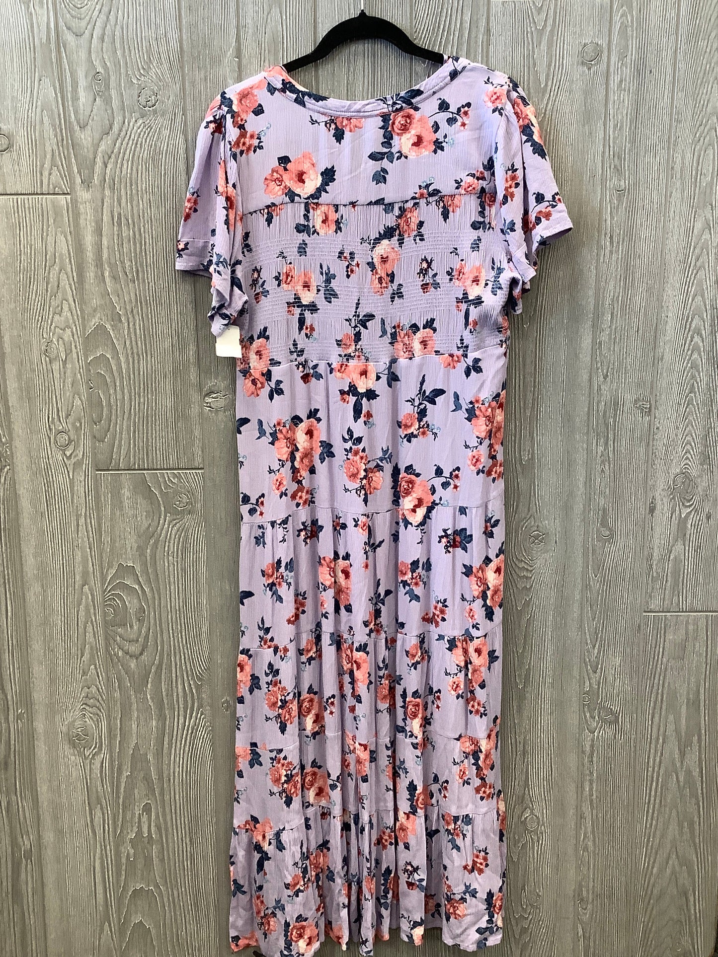 Dress Casual Maxi By Knox Rose In Purple, Size: M