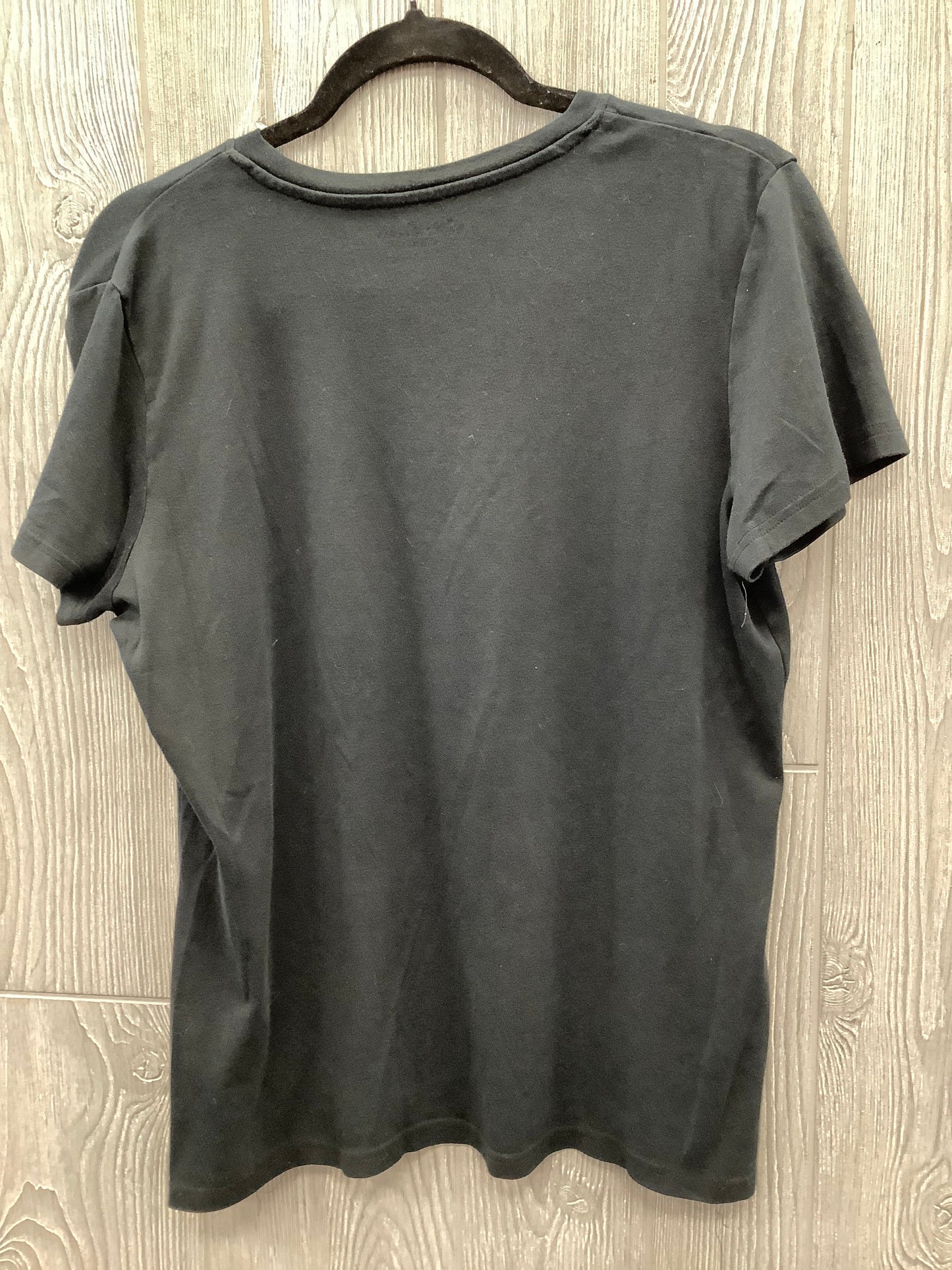 Top Short Sleeve Basic By Eddie Bauer In Black, Size: Xl