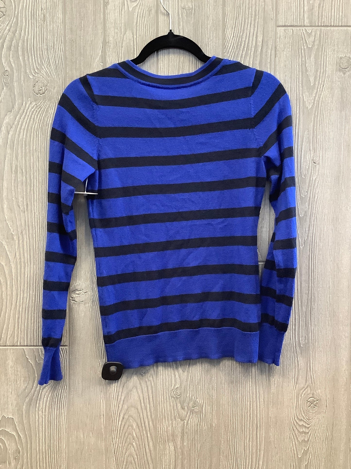 Top Long Sleeve By Limited In Striped Pattern, Size: Xs