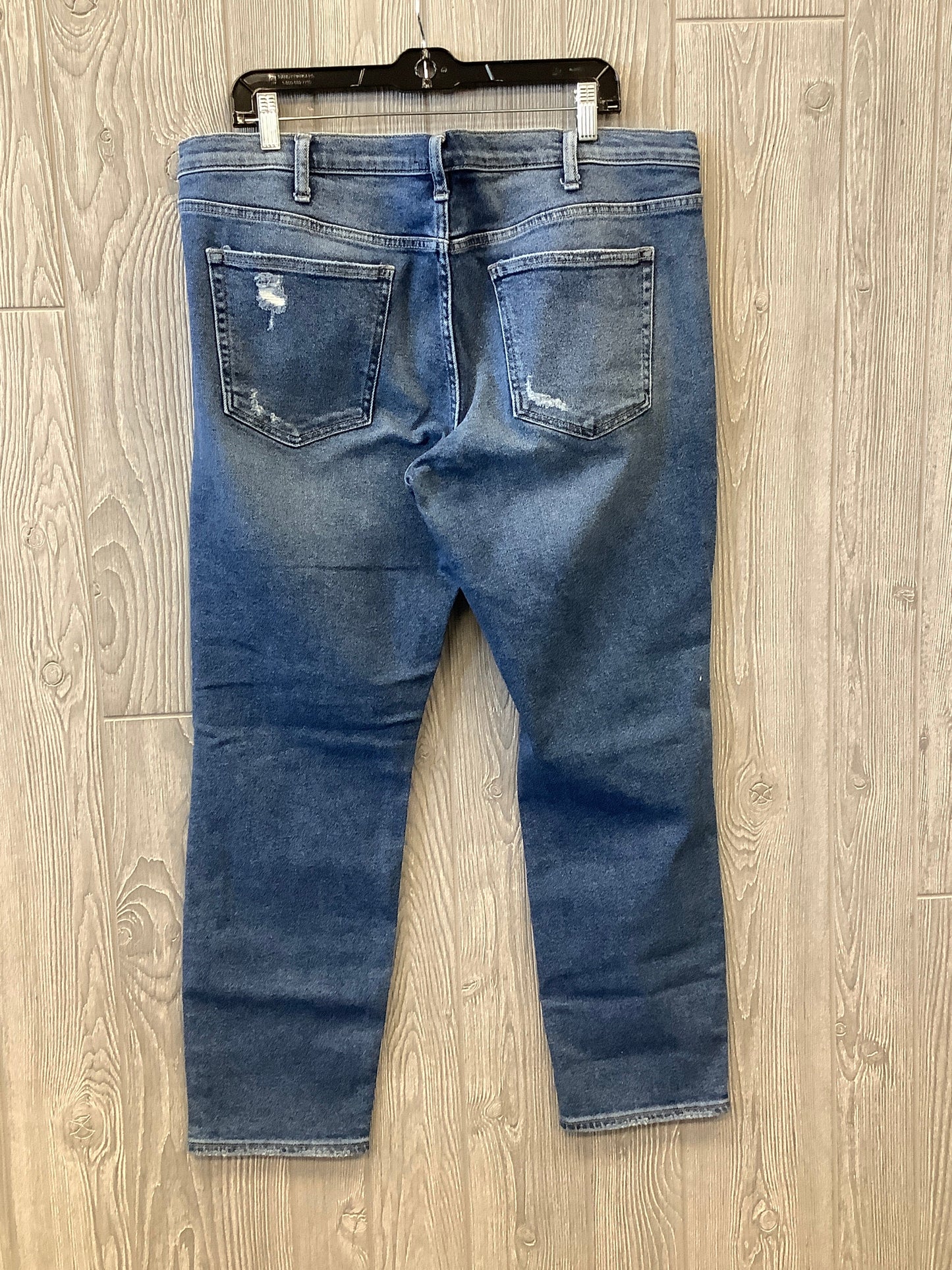 Jeans Straight By Silver In Blue Denim, Size: 18