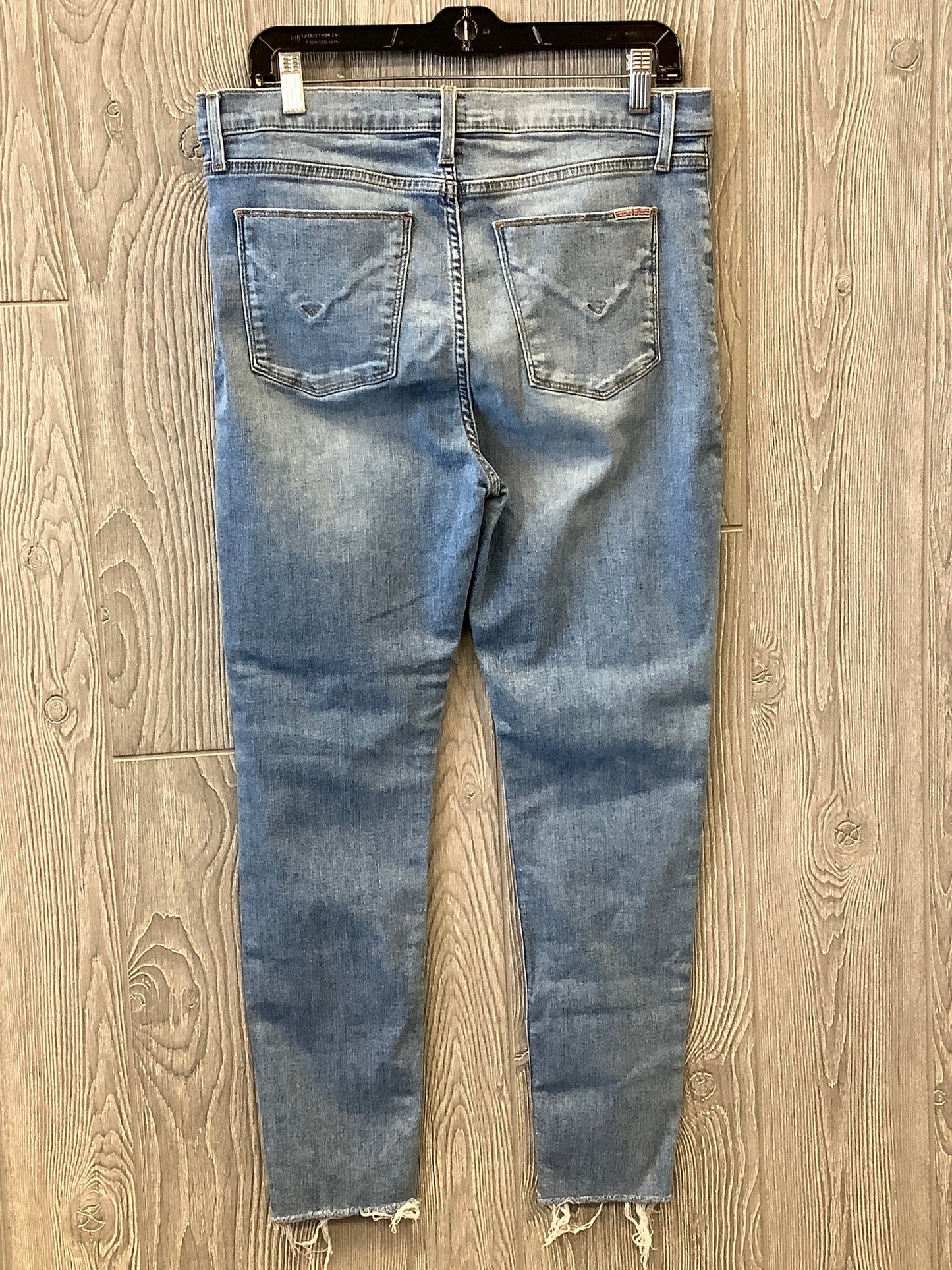 Jeans Skinny By Hudson In Blue Denim, Size: 14