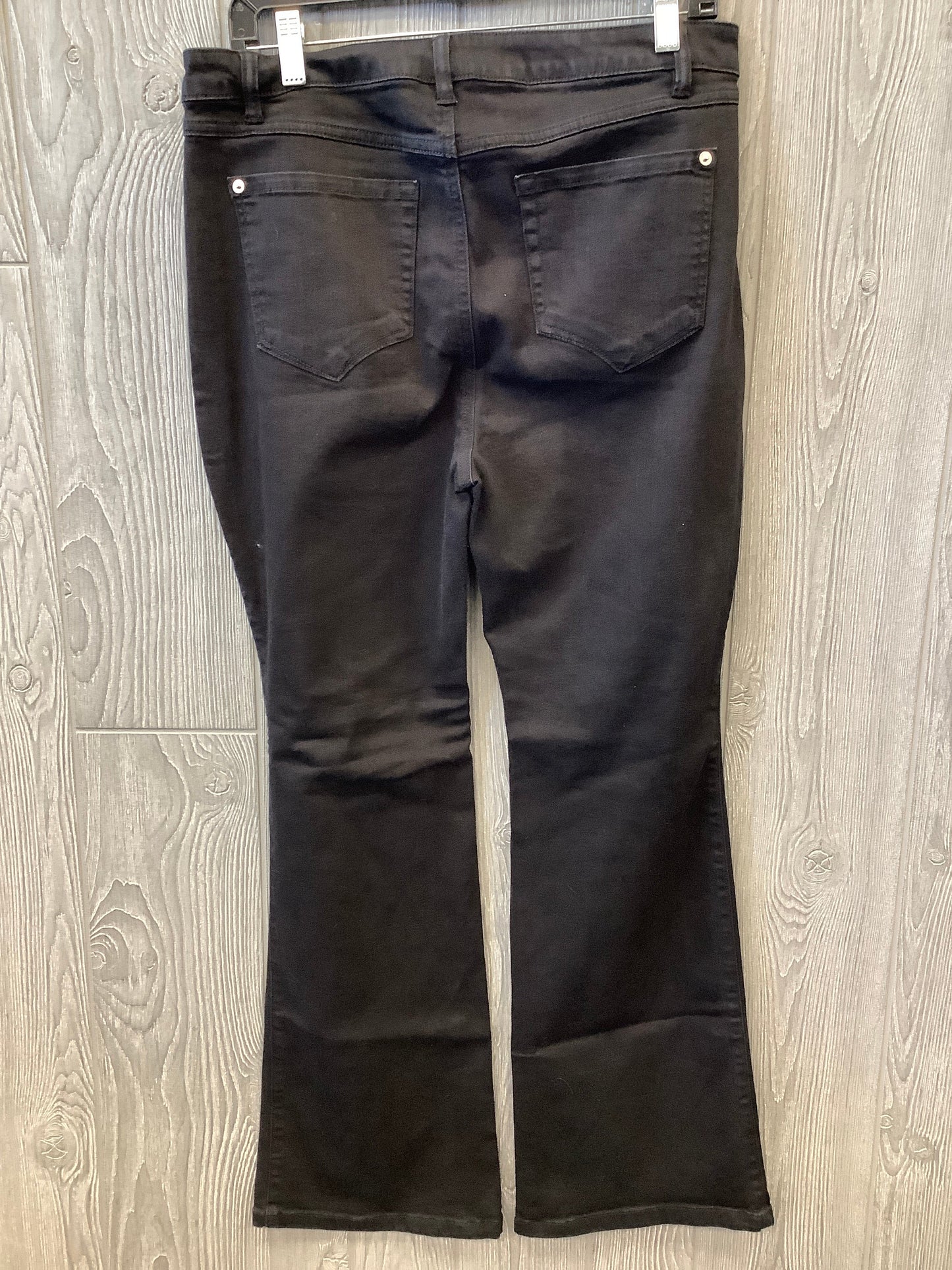 Jeans Boot Cut By Inc In Black, Size: 14p