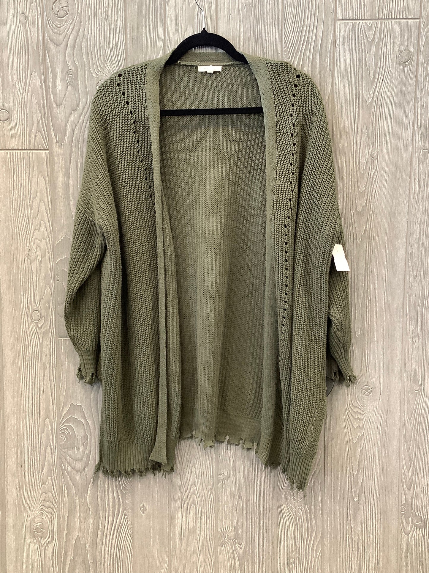 Cardigan By Maurices In Green, Size: L