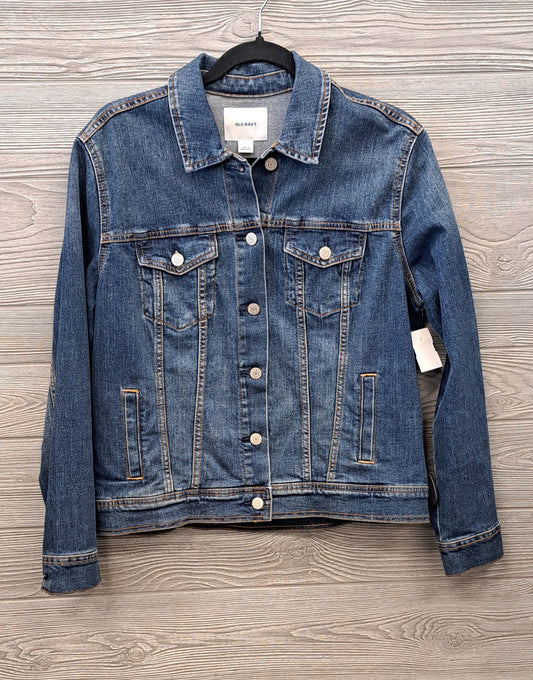 Jacket Denim By Old Navy In Blue Denim, Size: L