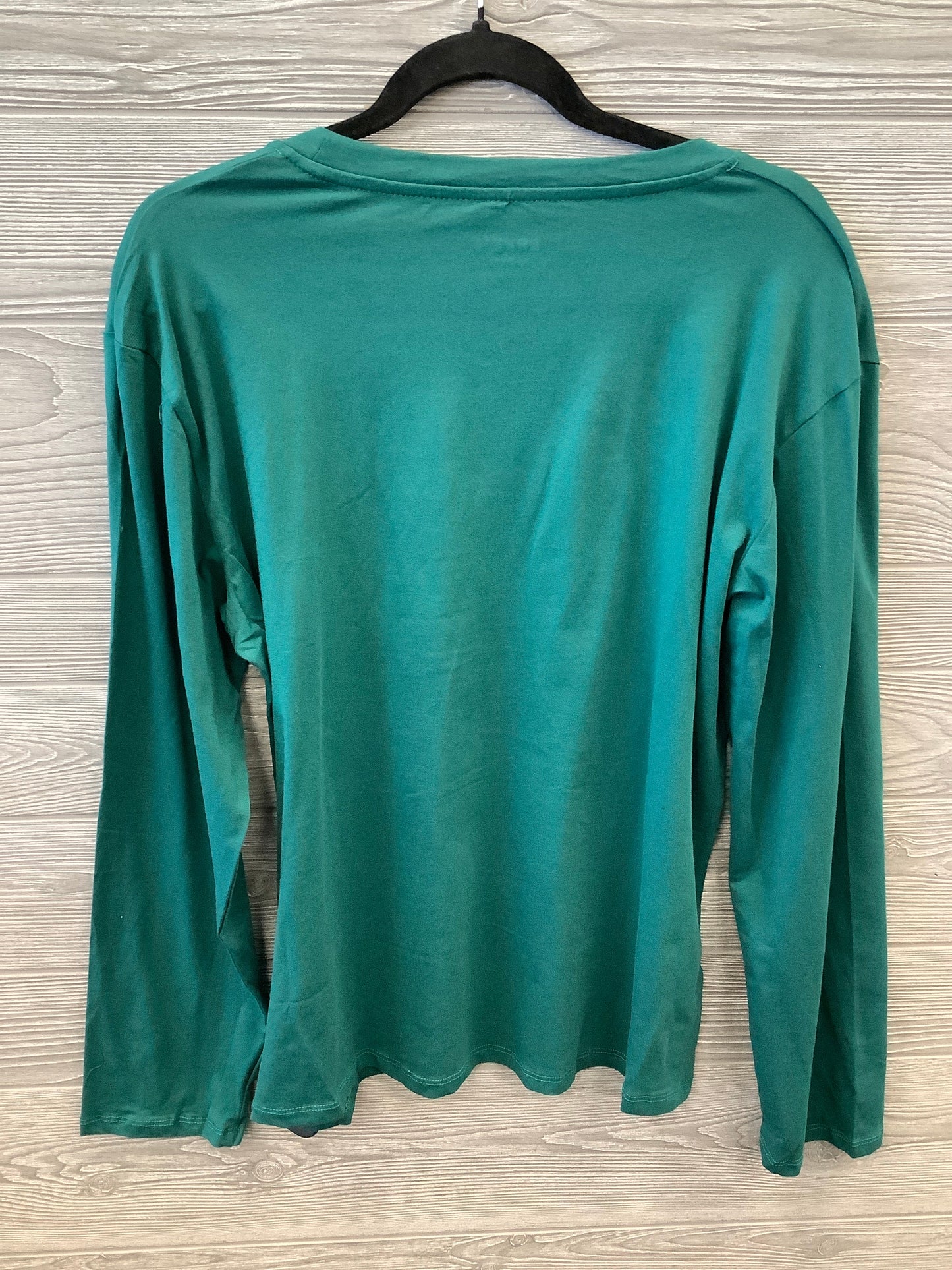 Top Long Sleeve Basic By Clothes Mentor In Green, Size: 3x