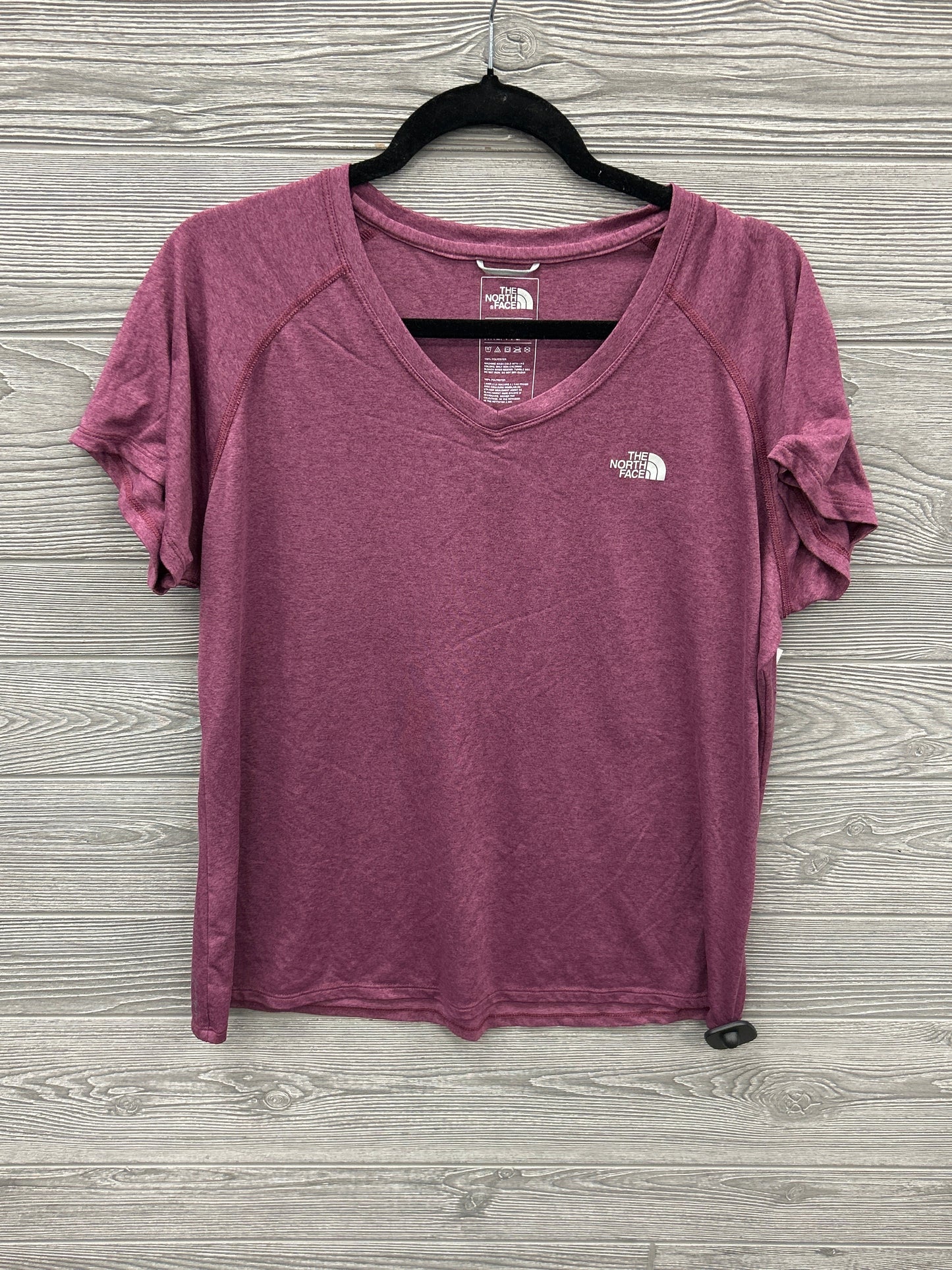 Athletic Top Short Sleeve By The North Face In Purple, Size: Xxs