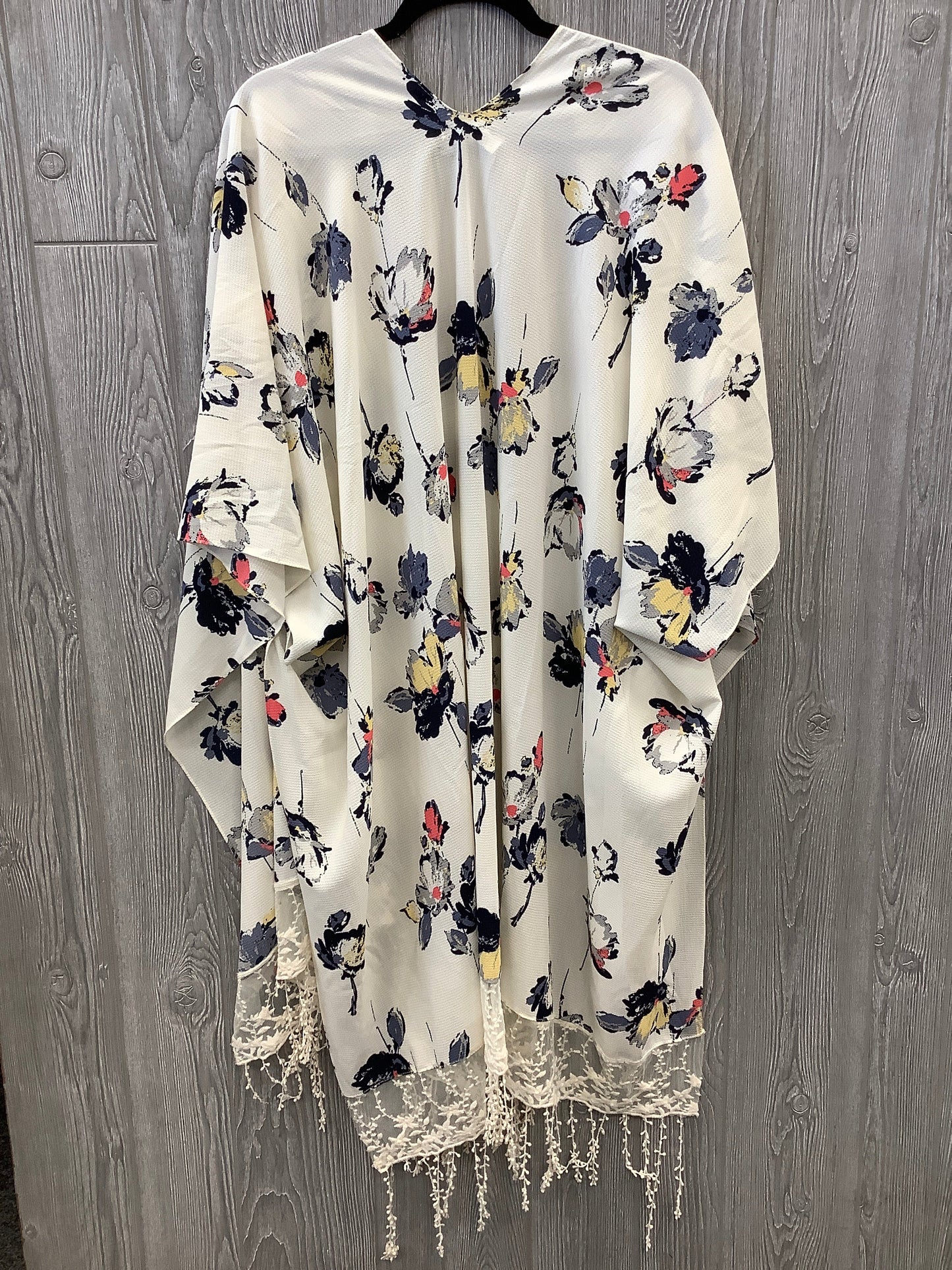 Shawl By Maurices In Cream, Size: Osfm