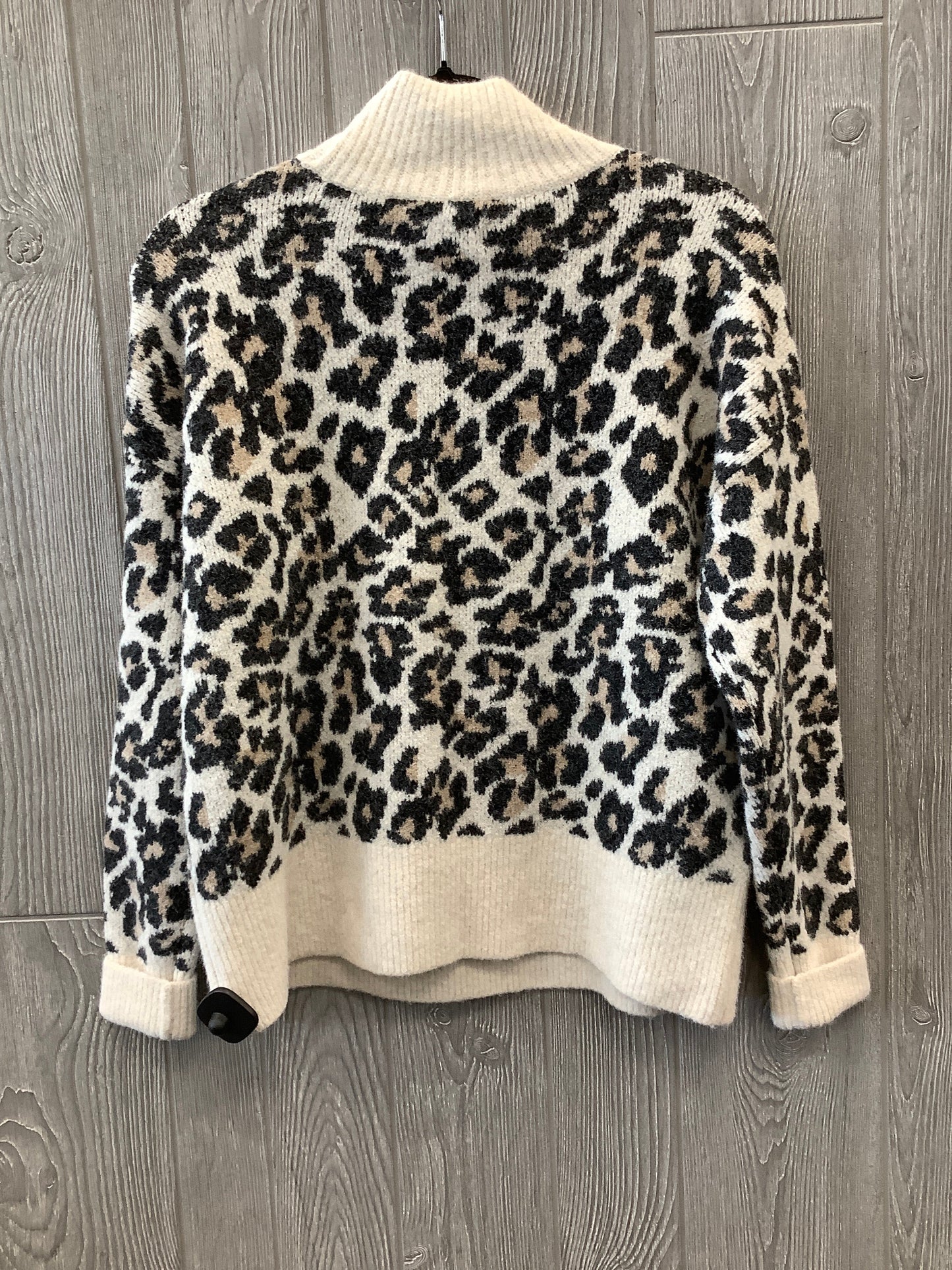 Sweater By Loft In Animal Print, Size: M