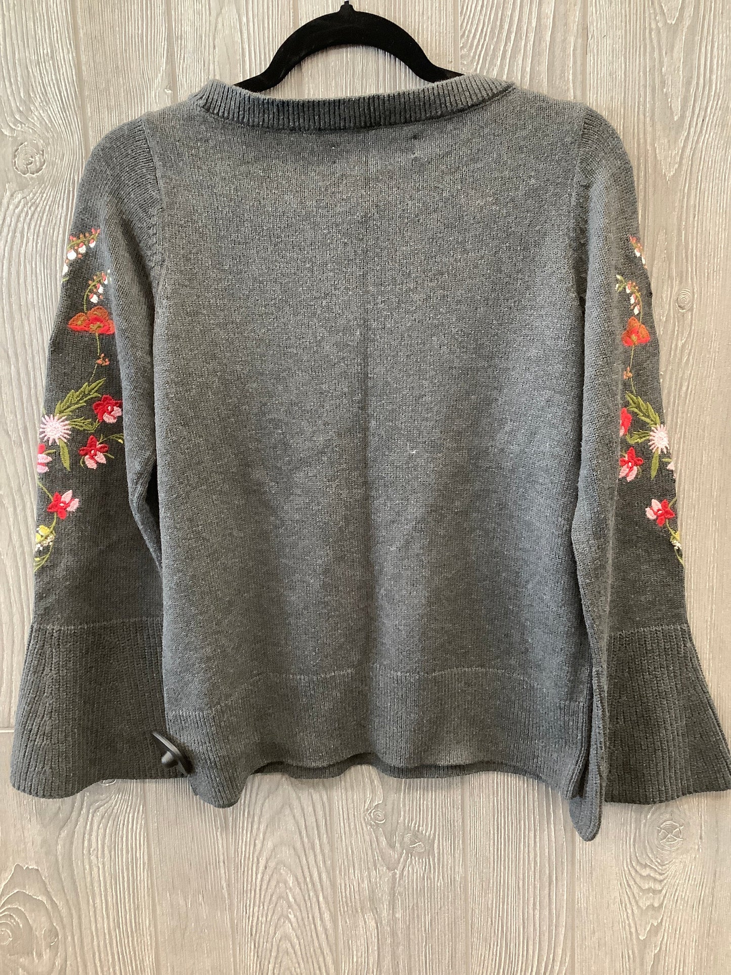 Sweater By Loft In Grey, Size: S