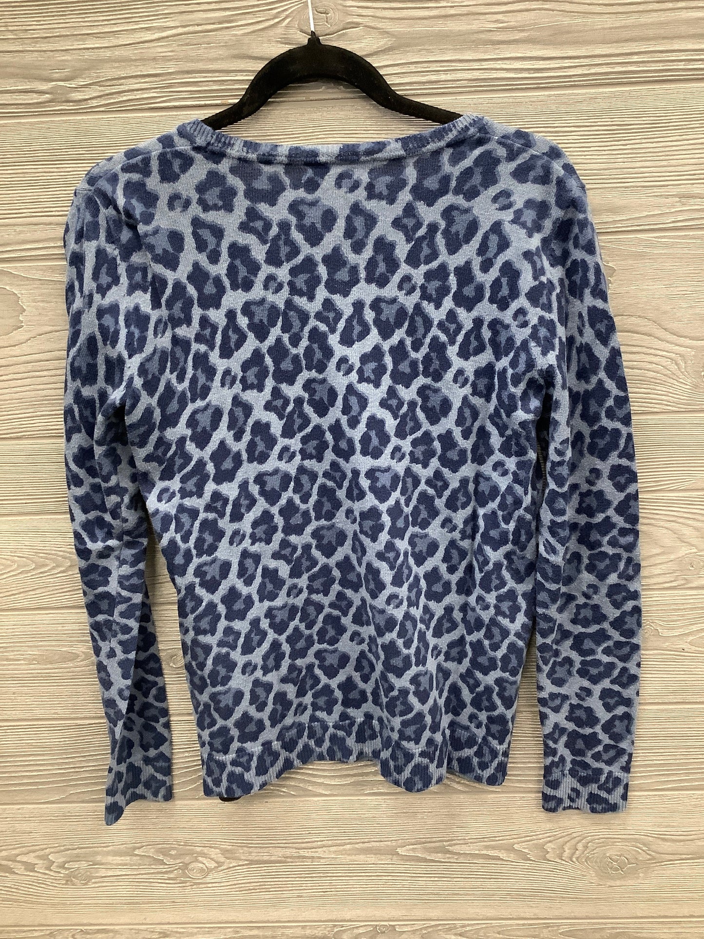 Top Long Sleeve By Liz Claiborne In Blue, Size: M