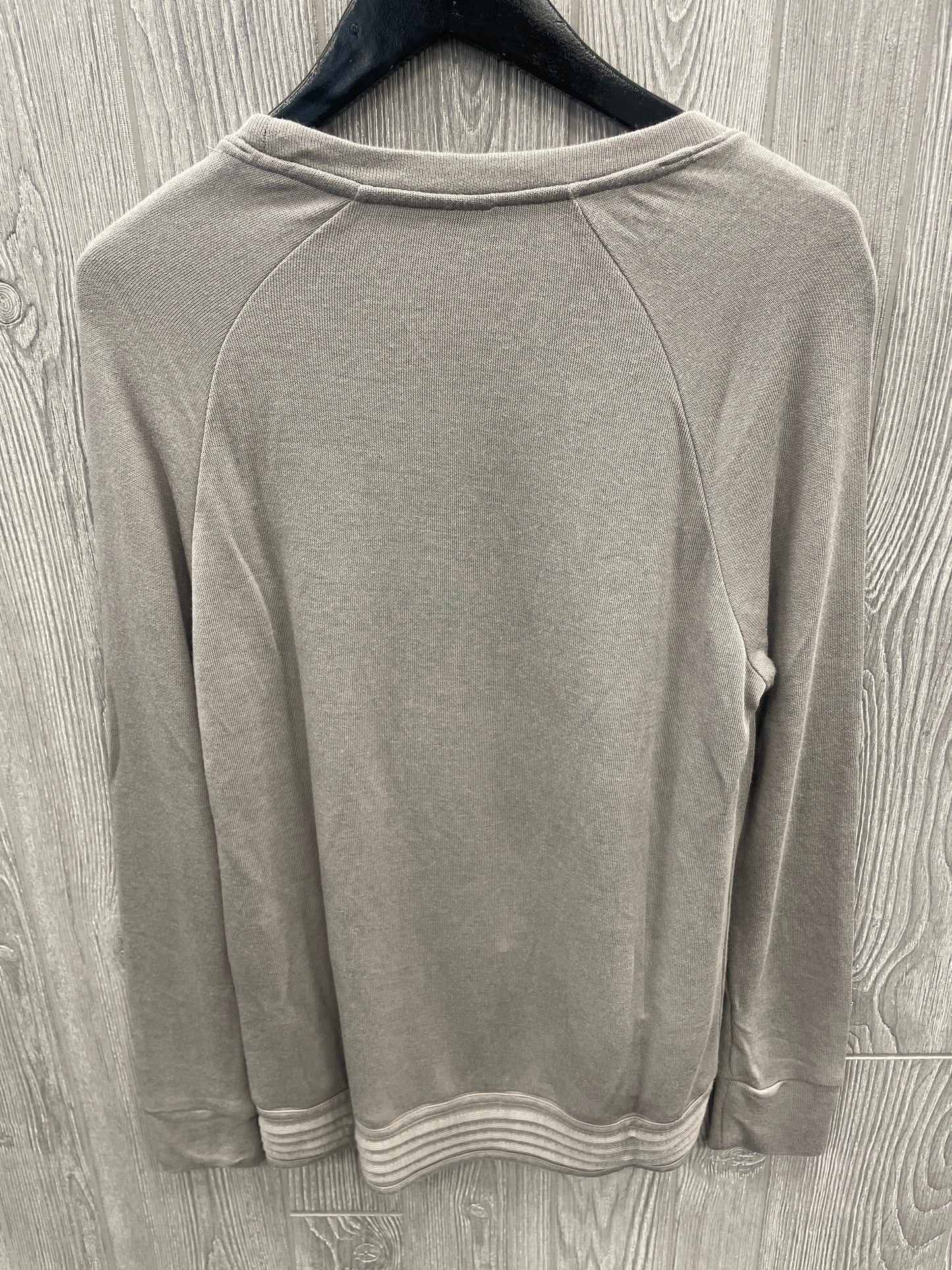 Athletic Top Long Sleeve Crewneck By Active Life In Grey, Size: M