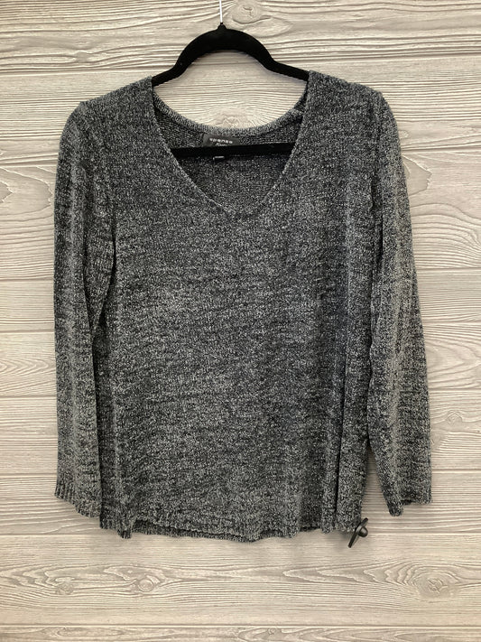 Top Long Sleeve By Spense In Grey, Size: M