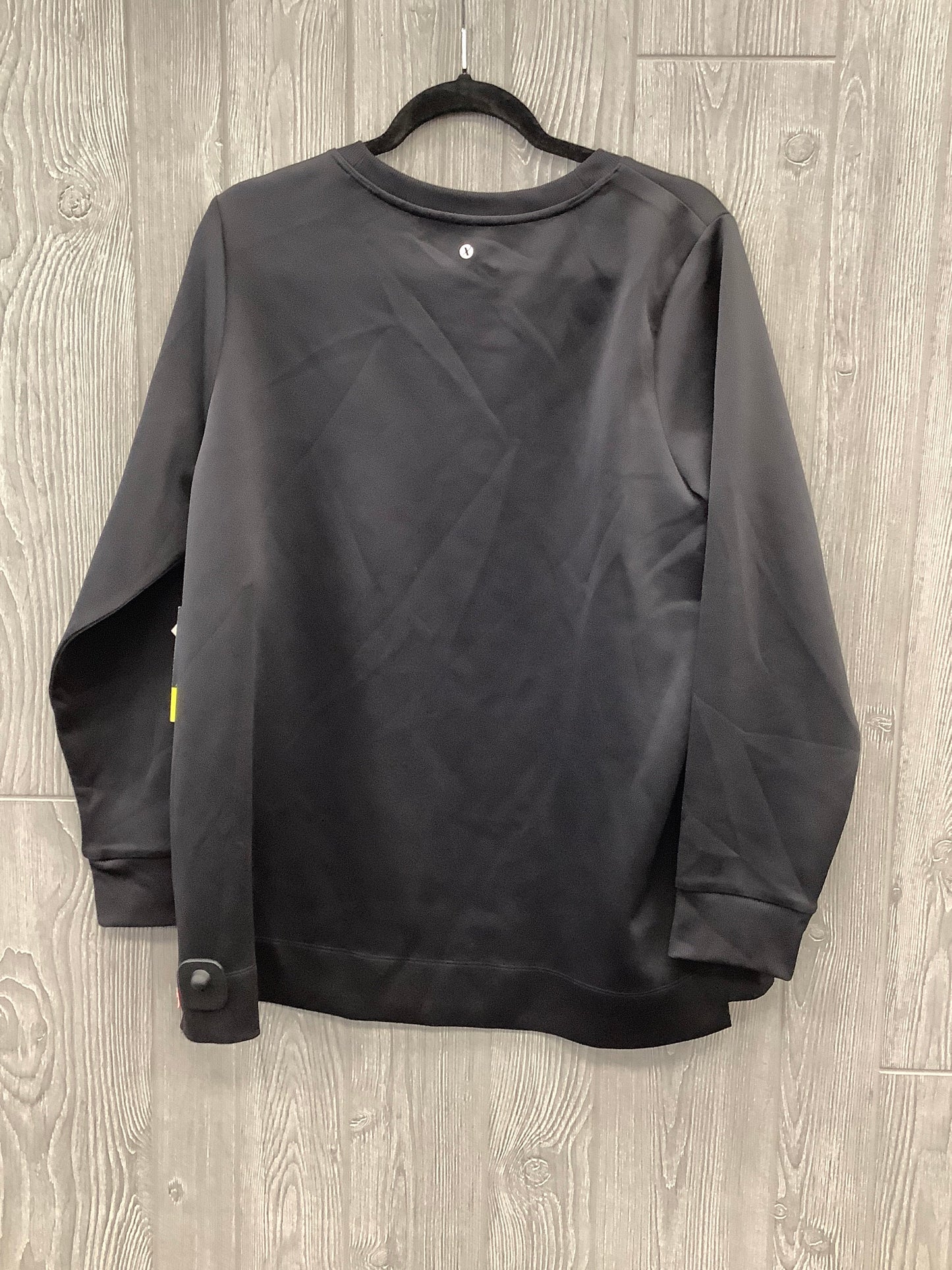 Athletic Sweatshirt Crewneck By Xersion In Black, Size: Xl