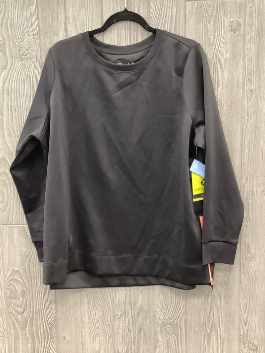 Athletic Sweatshirt Crewneck By Xersion In Black, Size: Xl