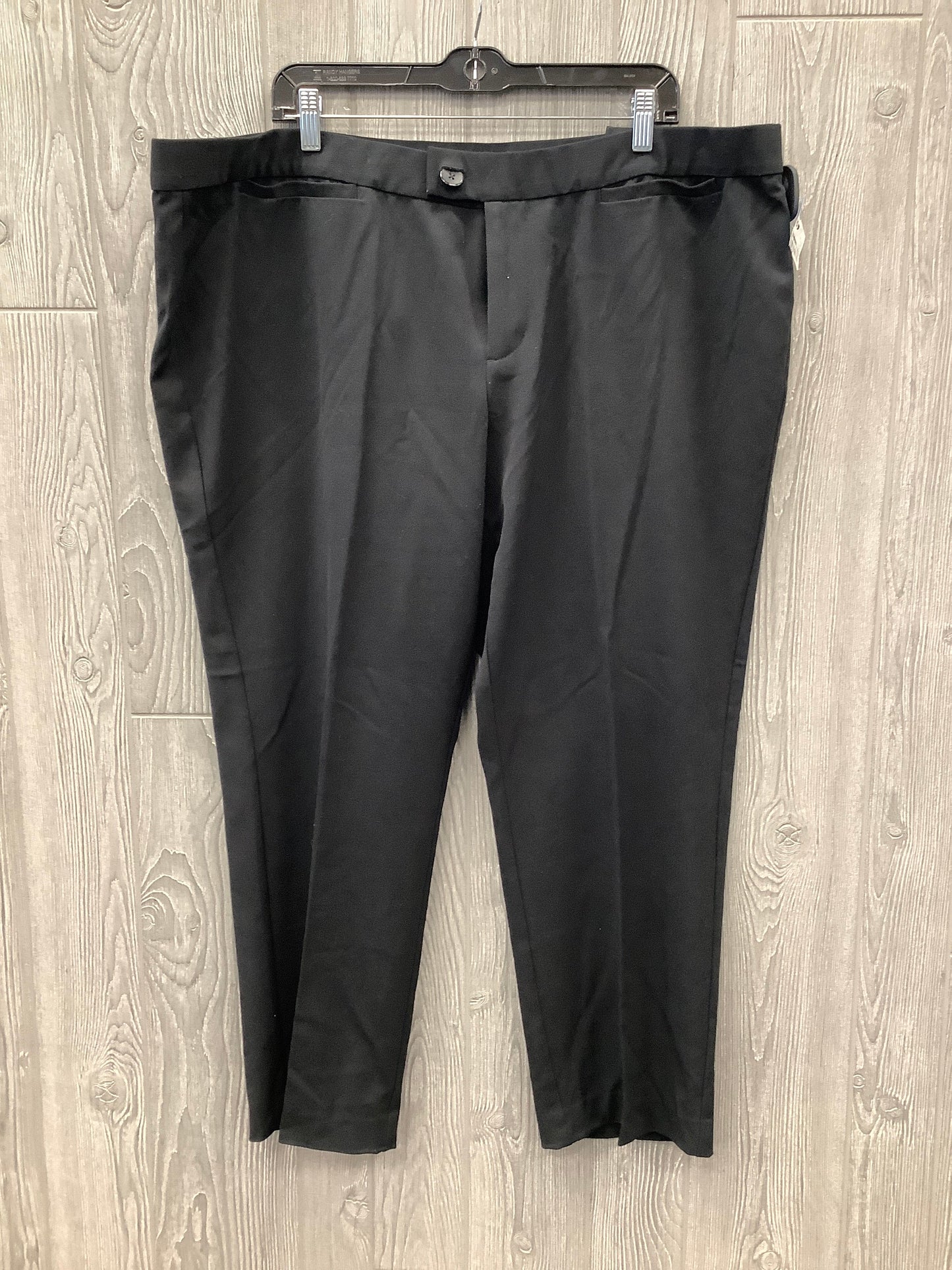 Pants Dress By Cj Banks In Black, Size: 22