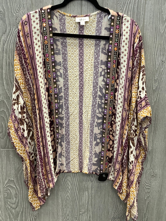 Kimono By Style And Company In Purple, Size: S