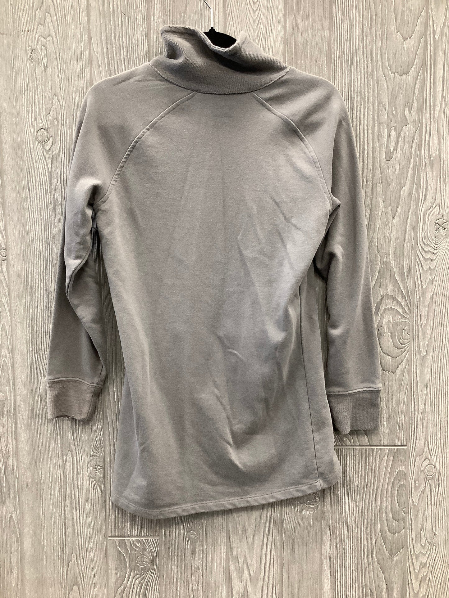 Athletic Sweatshirt Collar By Clothes Mentor In Grey, Size: M