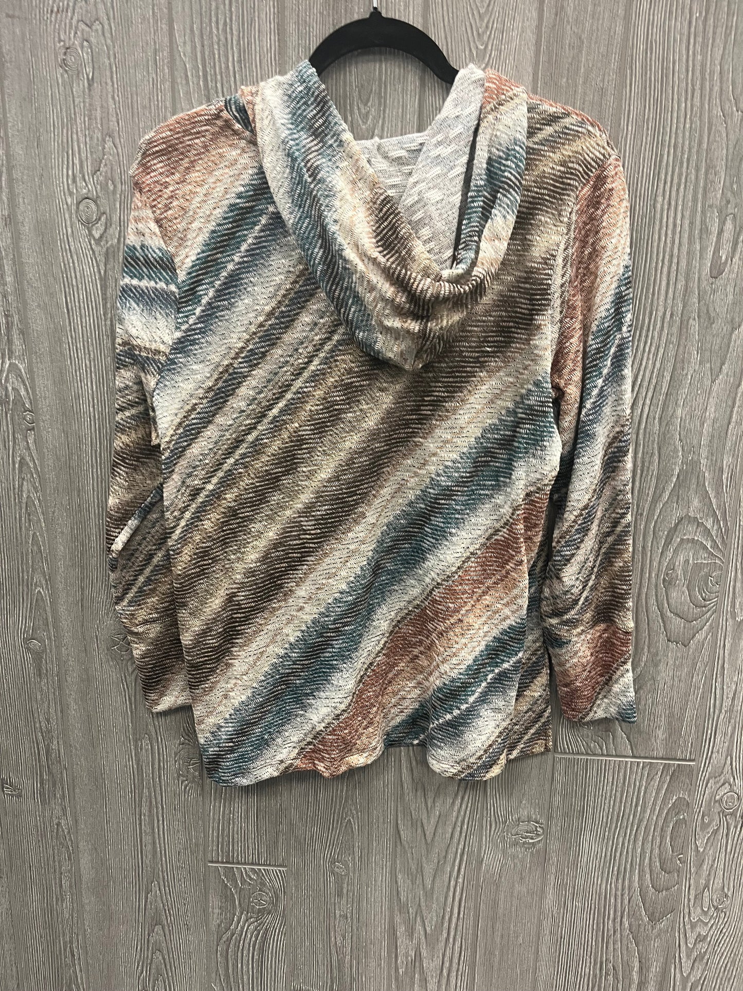 Top Long Sleeve By Christopher And Banks In Multi-colored, Size: Xlp