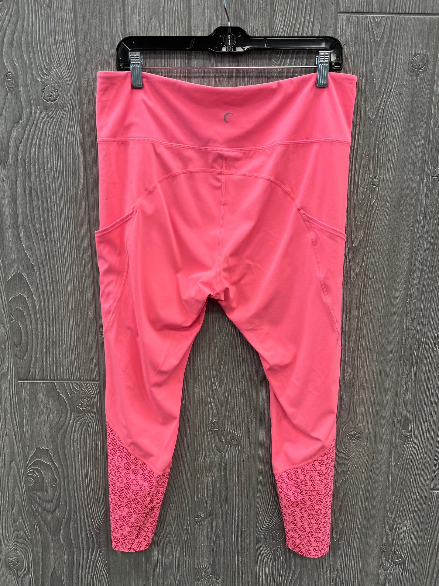 Athletic Leggings By Zyia In Pink, Size: 2x