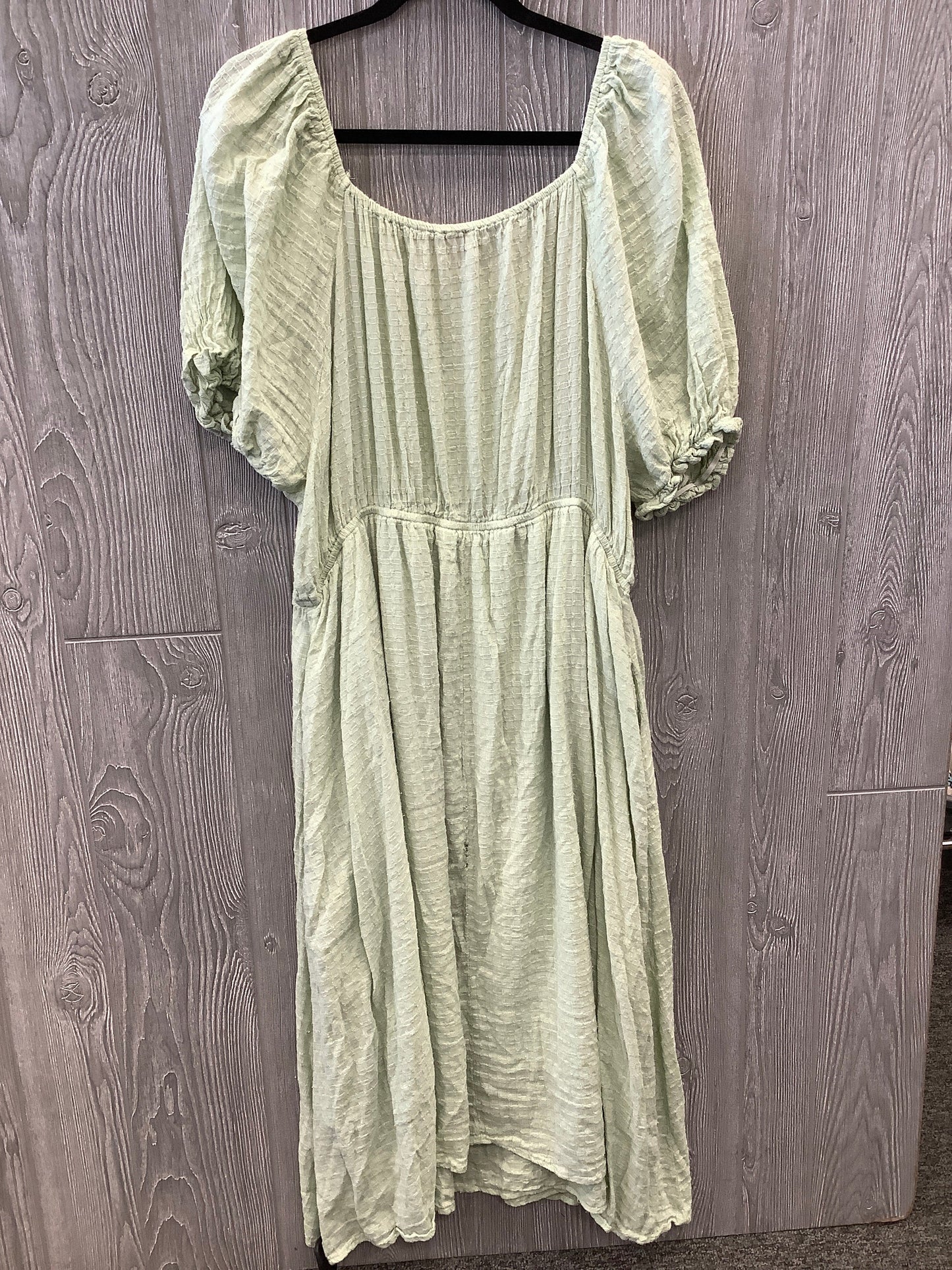 Dress Casual Midi By Hayden La In Green, Size: 3x